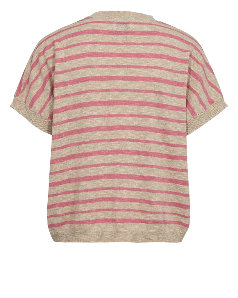 Nümph Bluse - NuKiki Strik Bluse i Flamingo Pink