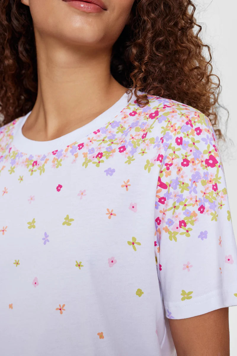 Nümph - NuLuna T-shirt Gots i Bright White
