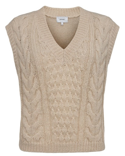 Nümph Vest - NuCallas Strik Vest i Sun Kiss