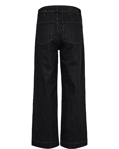 Nümph Jeans - NuParis Cropped Jeans Glam i Sort