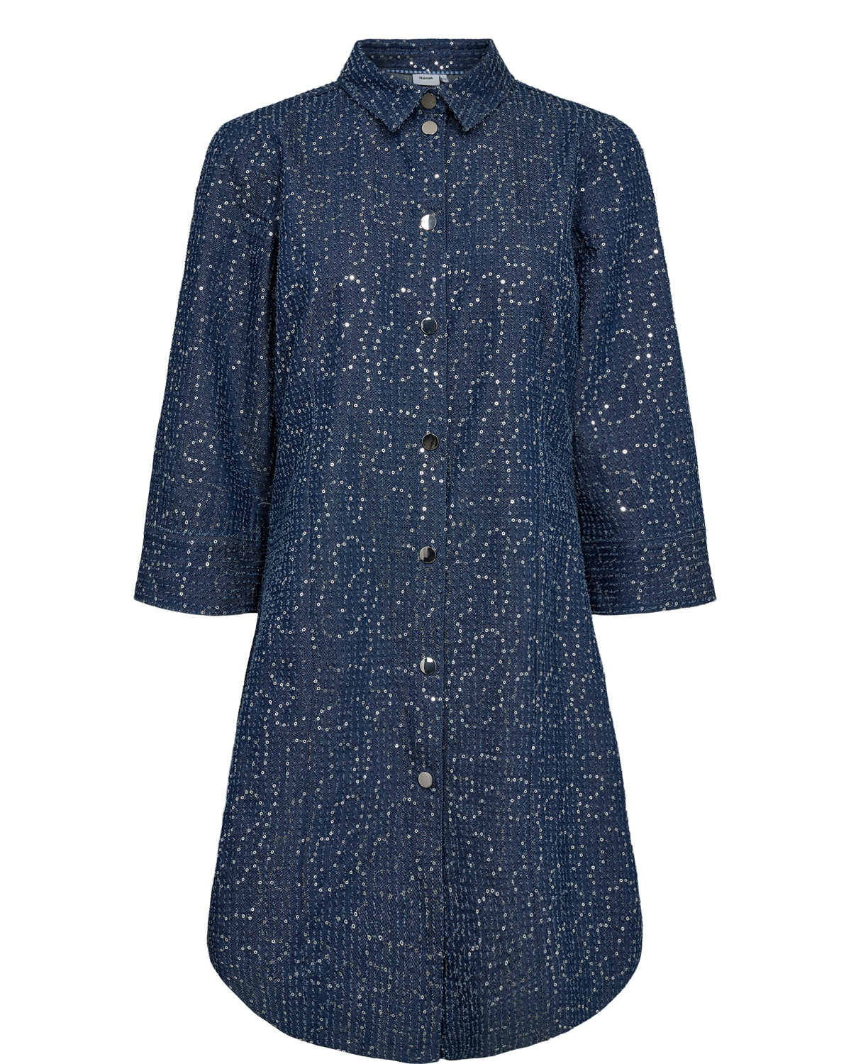 Nümph Kjole - NuJourney Kjole i Medium Blue Denim