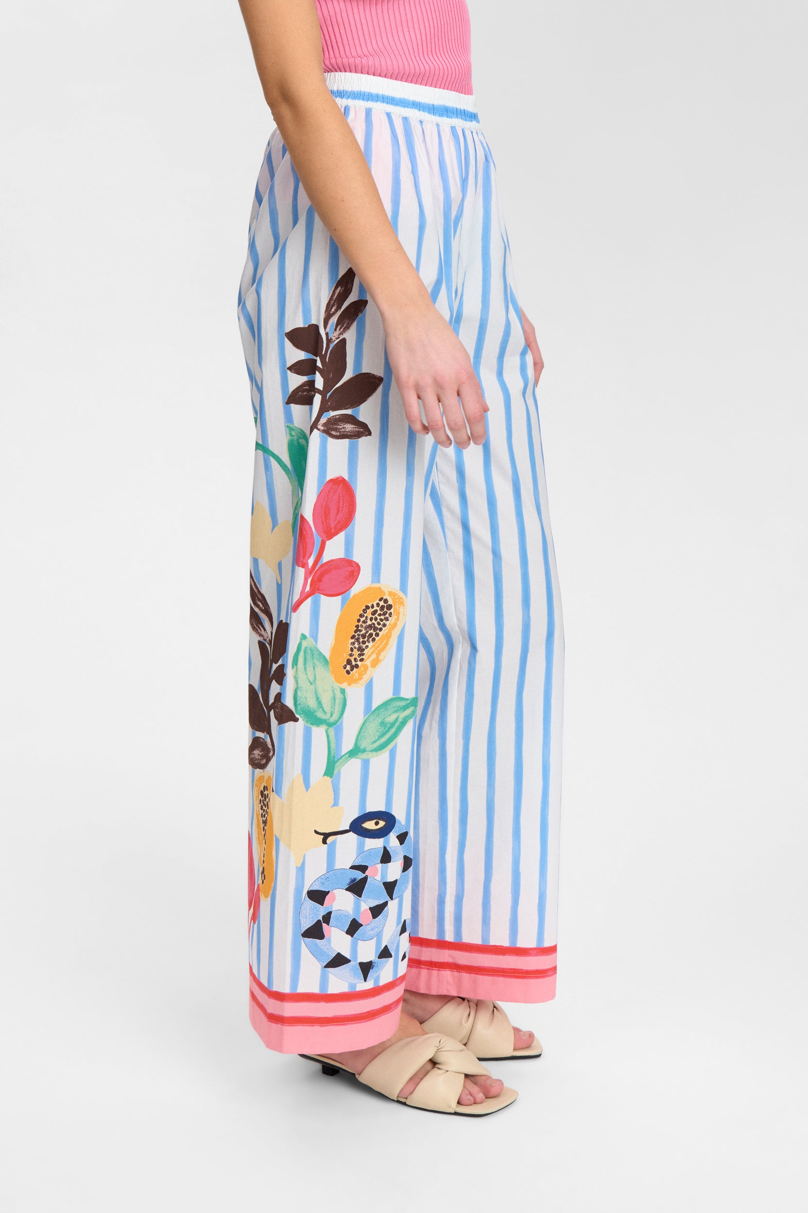 Nümph Bukser - NuWendie Bukser i Bright White