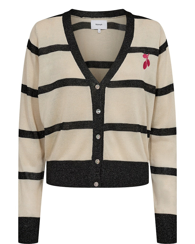 Nümph Cardigan - NuSlitta Cardigan i Ecru