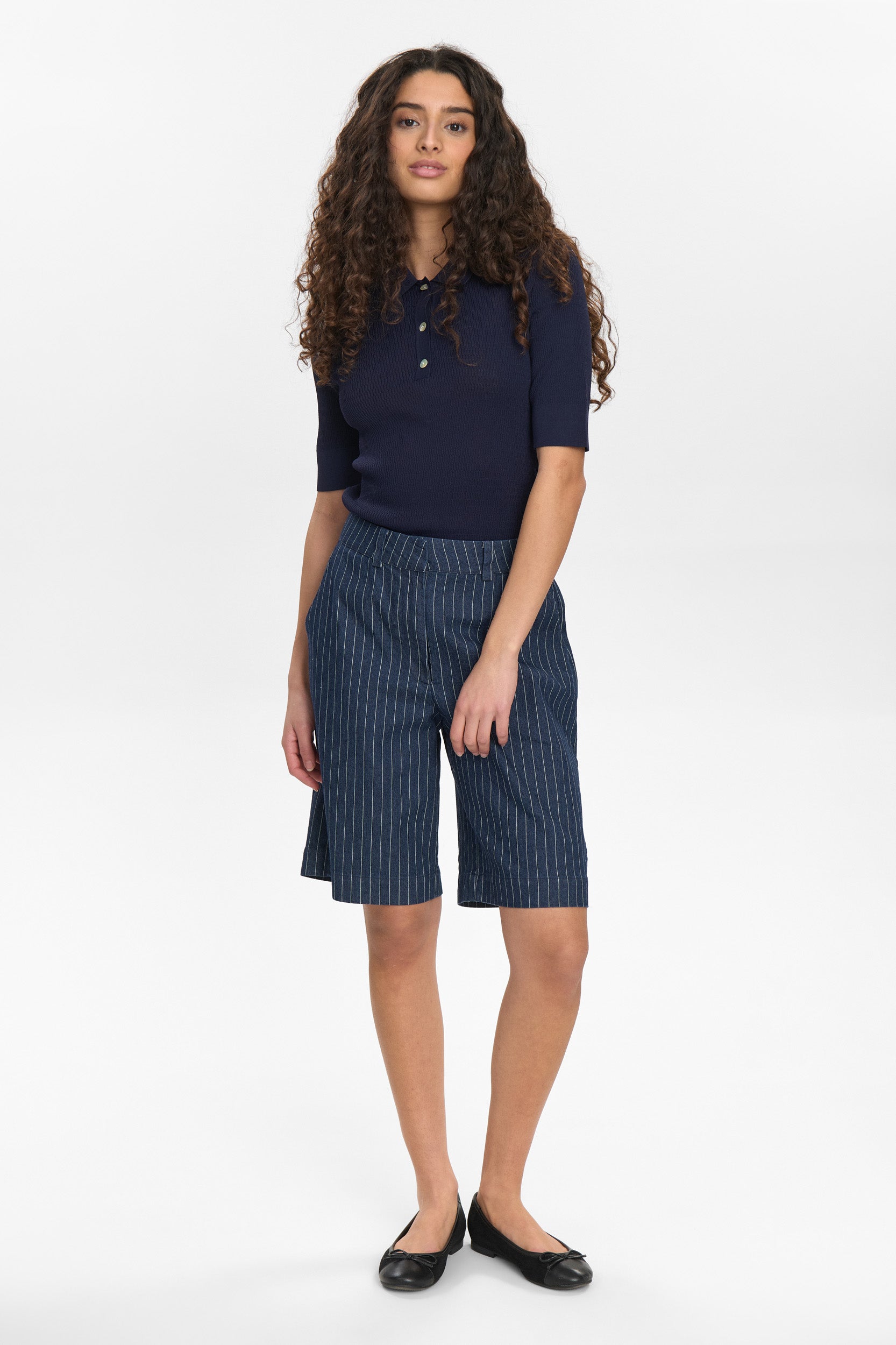 Nümph Shorts - NuVibeke Shorts i Medium Blue Denim