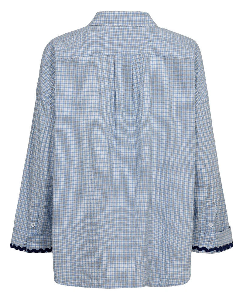 Nümph Skjorte - NuYazmin Skjorte i Little Boy Blue