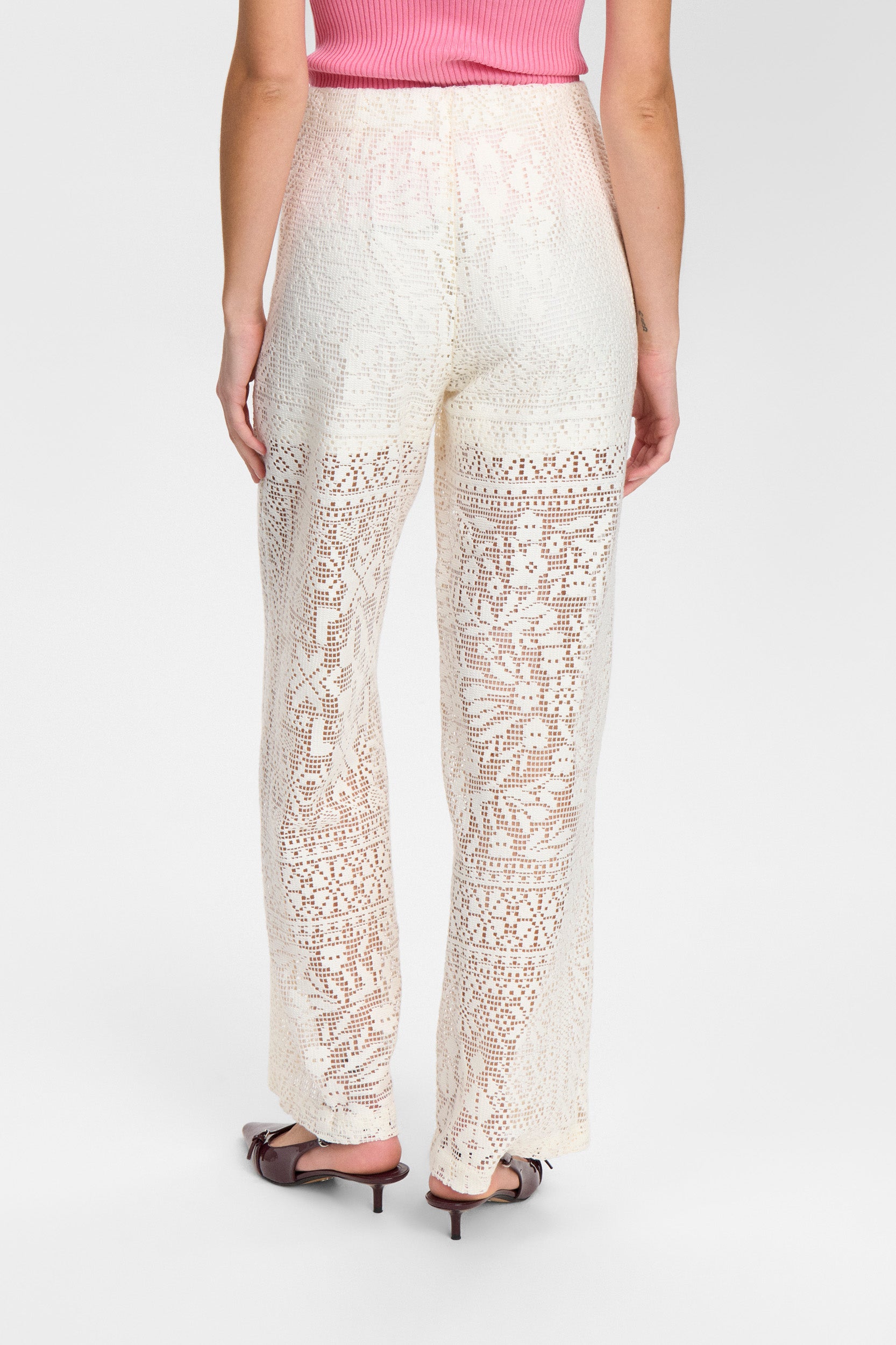 Nümph Bukser - NuWicki Bukser i Cloud Dancer