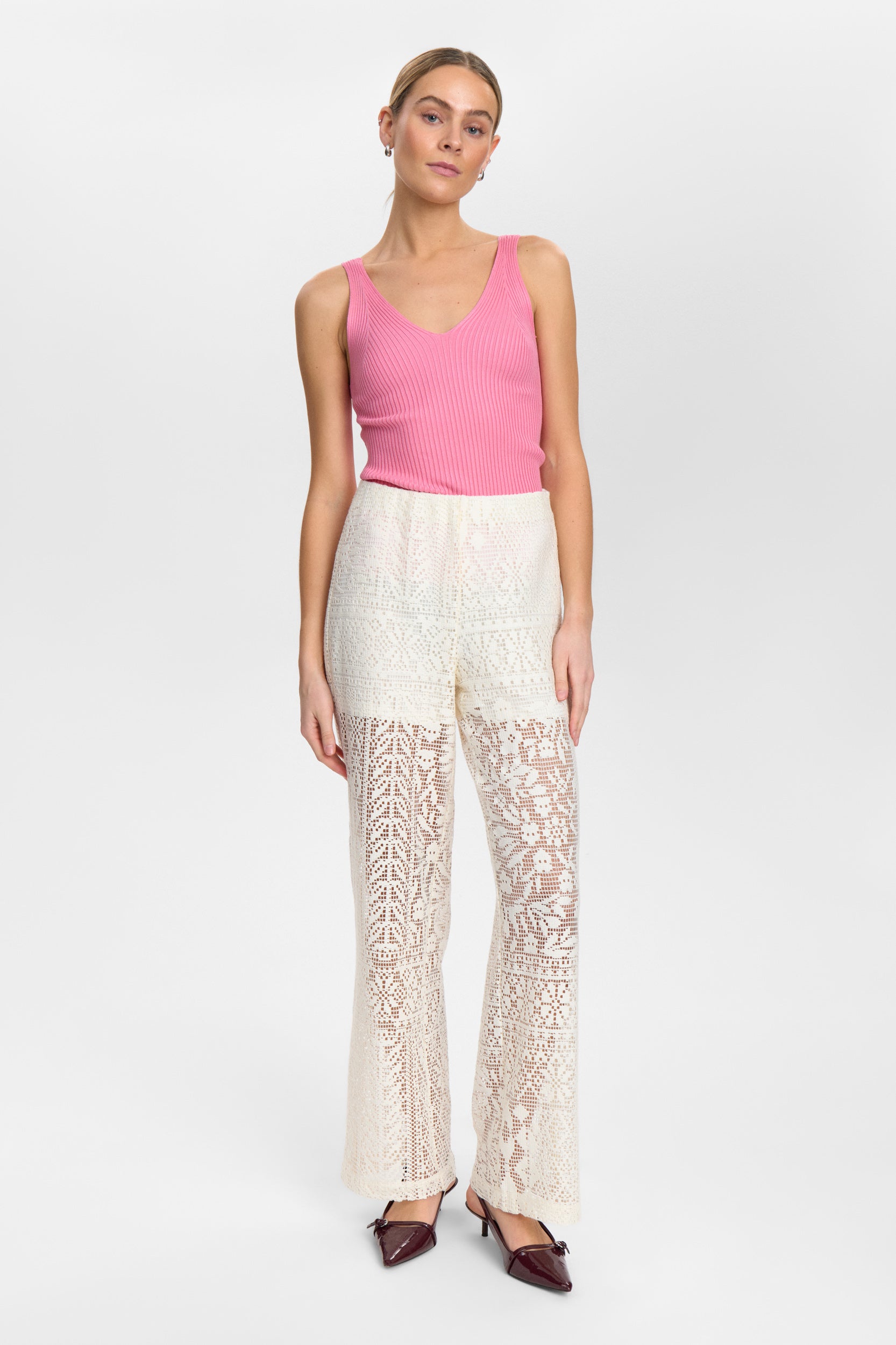 Nümph Bukser - NuWicki Bukser i Cloud Dancer