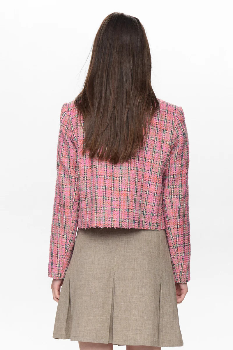 Nümph Blazer - NuLindsay Jakke i Fuchsia Pink