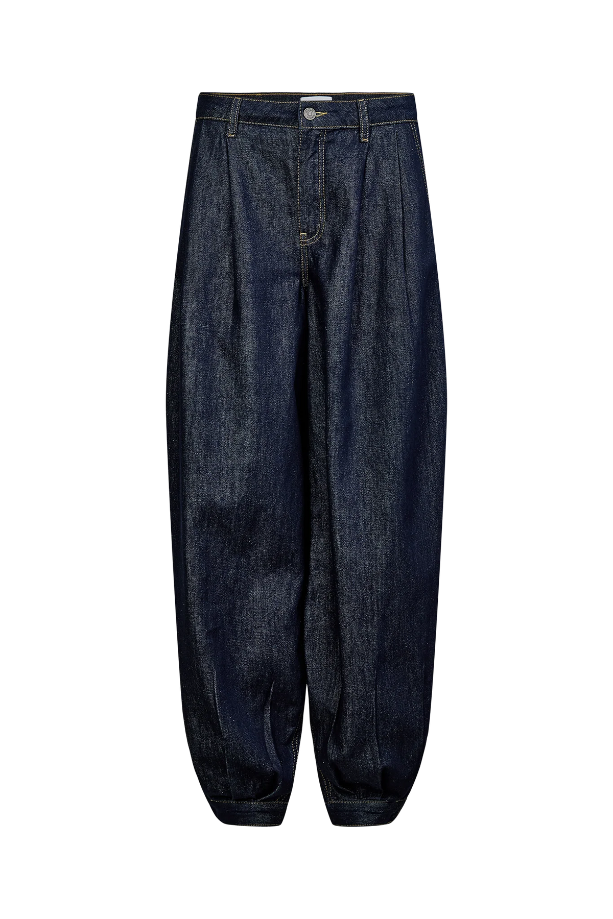 Nümph Jeans - NuVenna MR Ballon Jeans i Dark Blue Denim