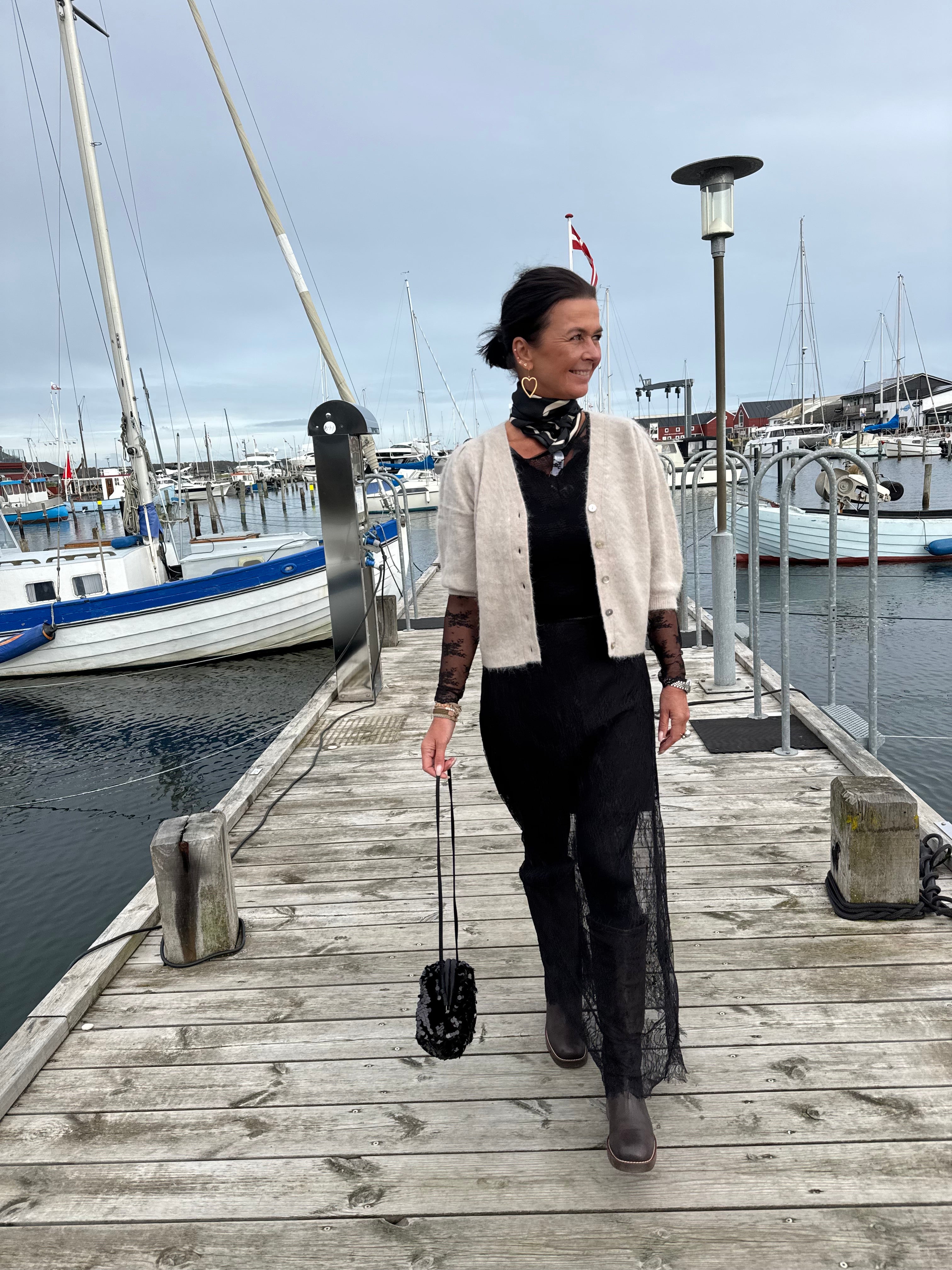 Nümph Cardigan - NuSuri Brushed SS Cardigan i Chateau Gray