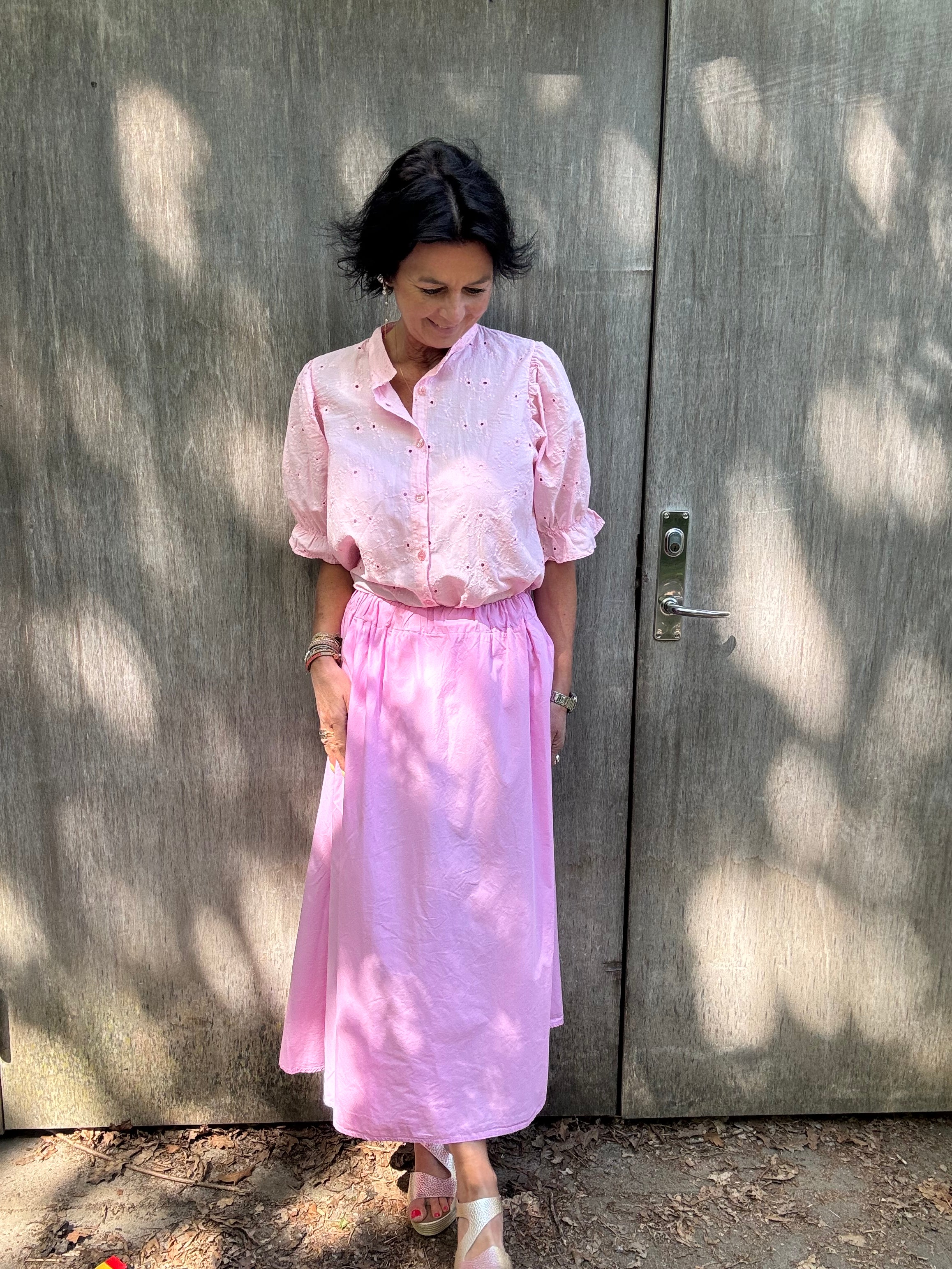 Black Colour Nederdel - BcAbbie Nederdel i Powder Pink