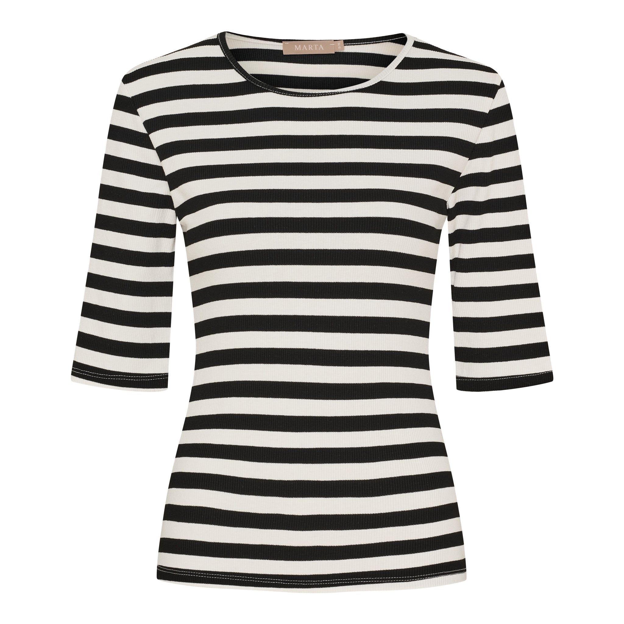 MARTA du château Bluse - MdcNena Bluse i Nero sort Strib