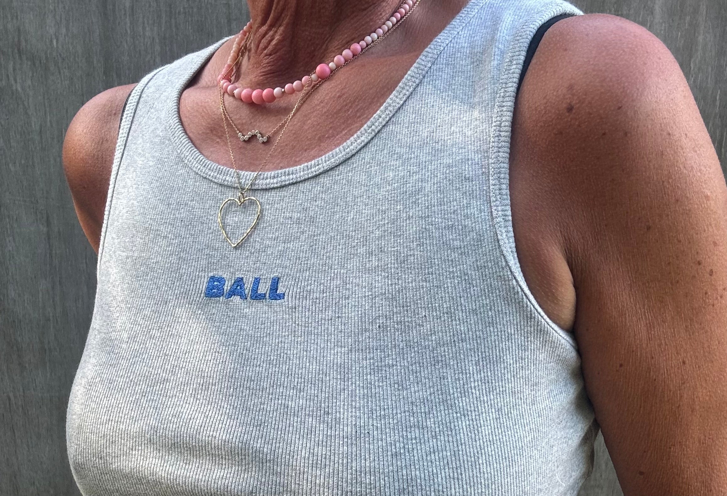BALL Original Top - BaAltobelli Tank Top i Grå