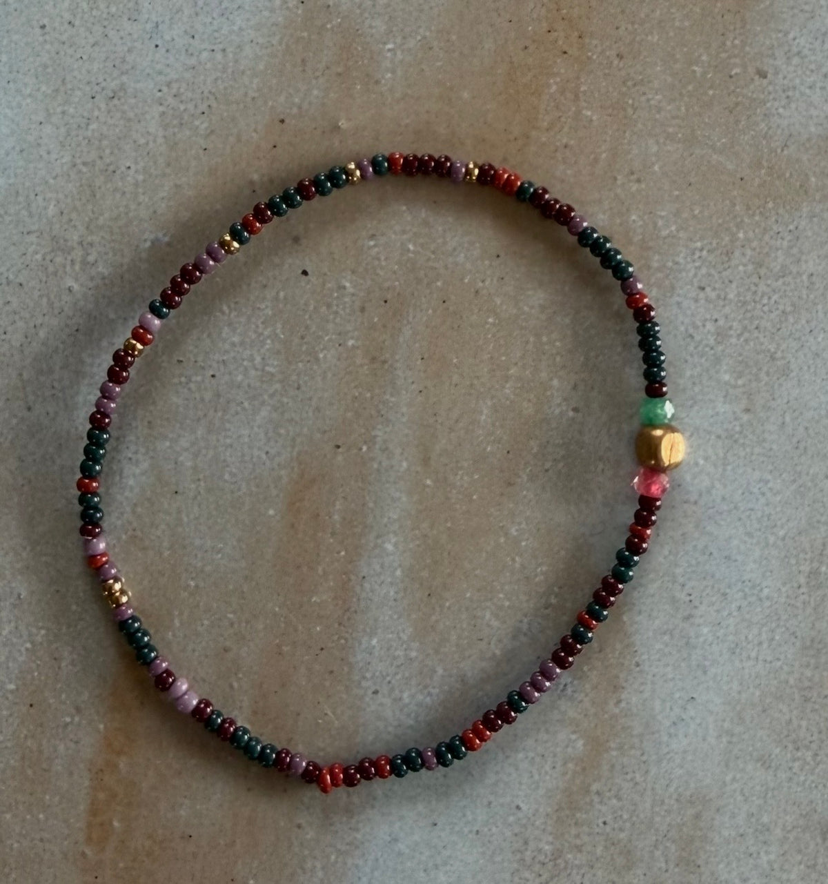 Annavii Armbånd - Uli 1018 Armbånd i Maroon