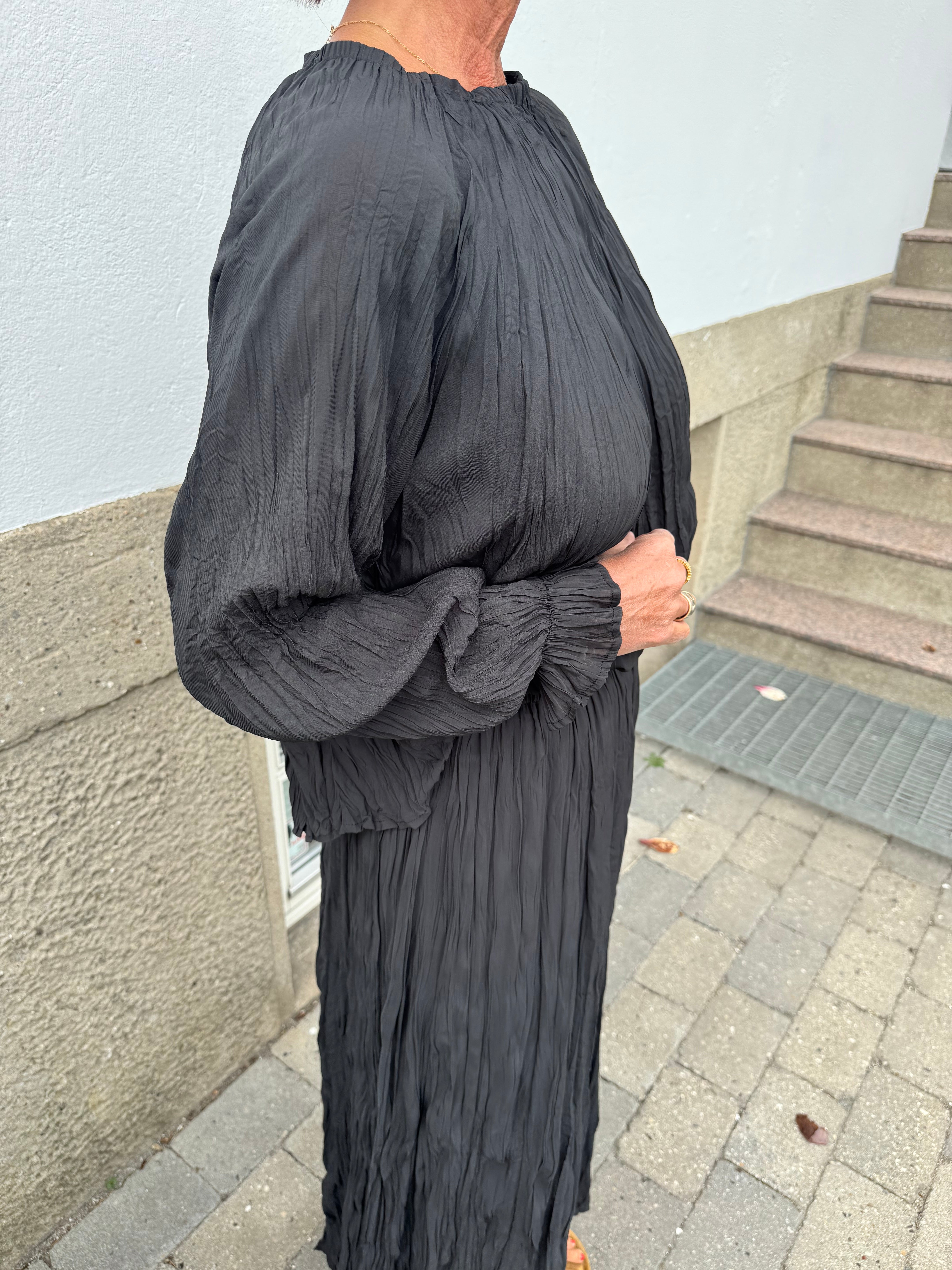 ESMÉ STUDIOS Nederdel - ESTova Maxi Nederdel i Sort