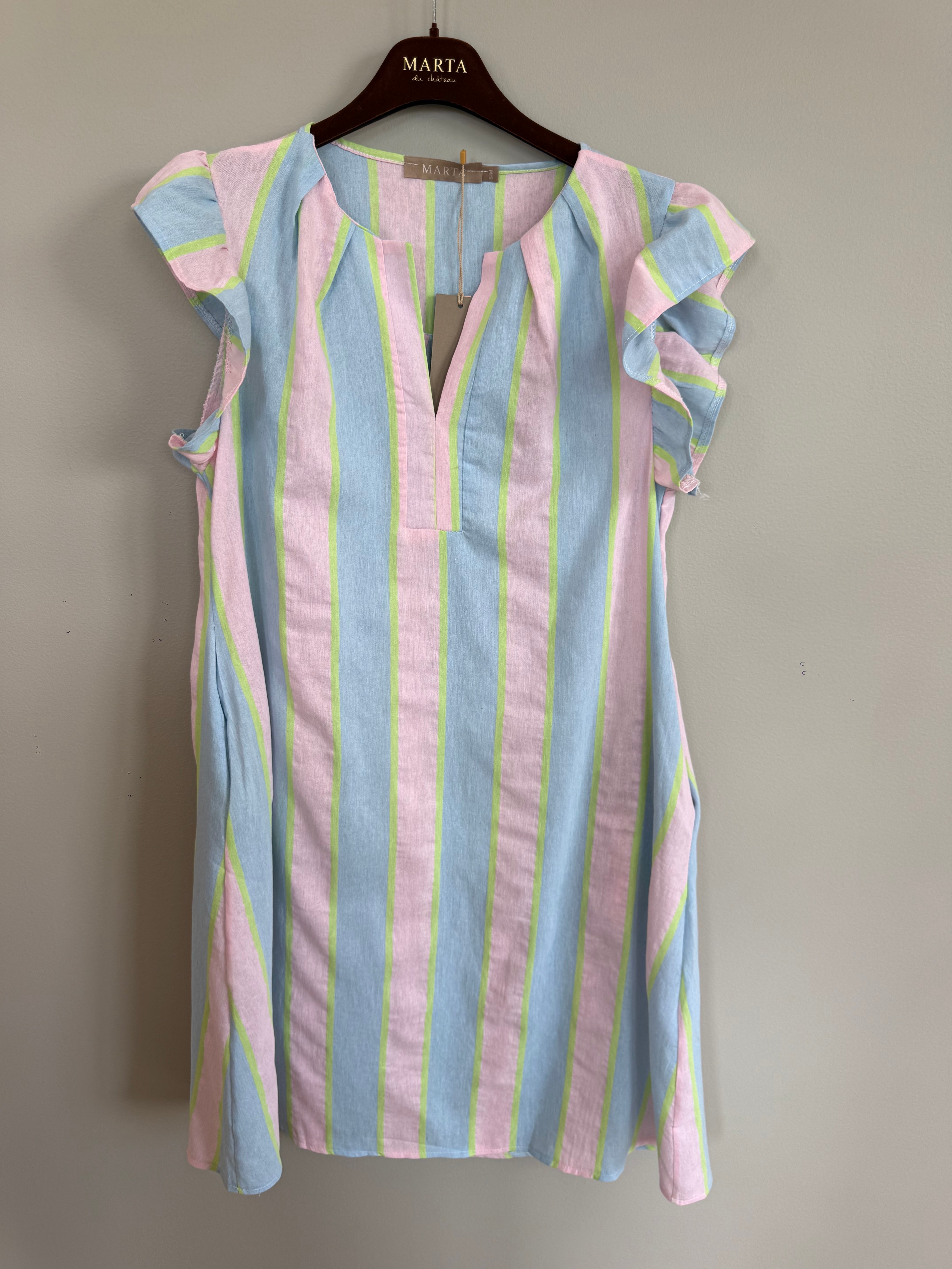 MARTA du château Kjole - 8336 MdcHalo Kjole i Originale Blå