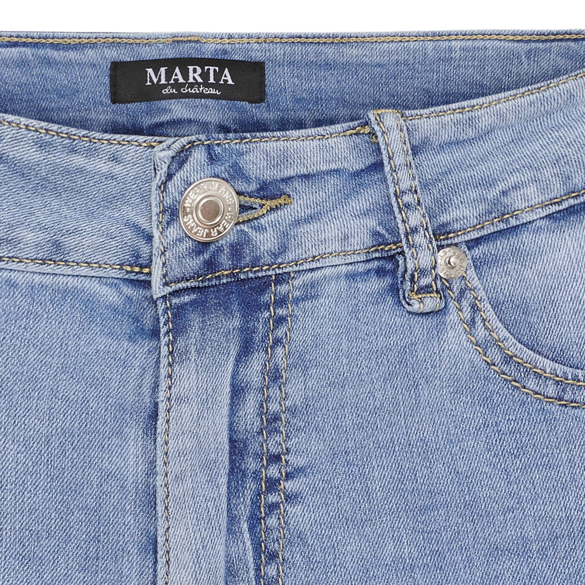 MARTA du château Bukser - MdcGerda Knickers i Denim Blue