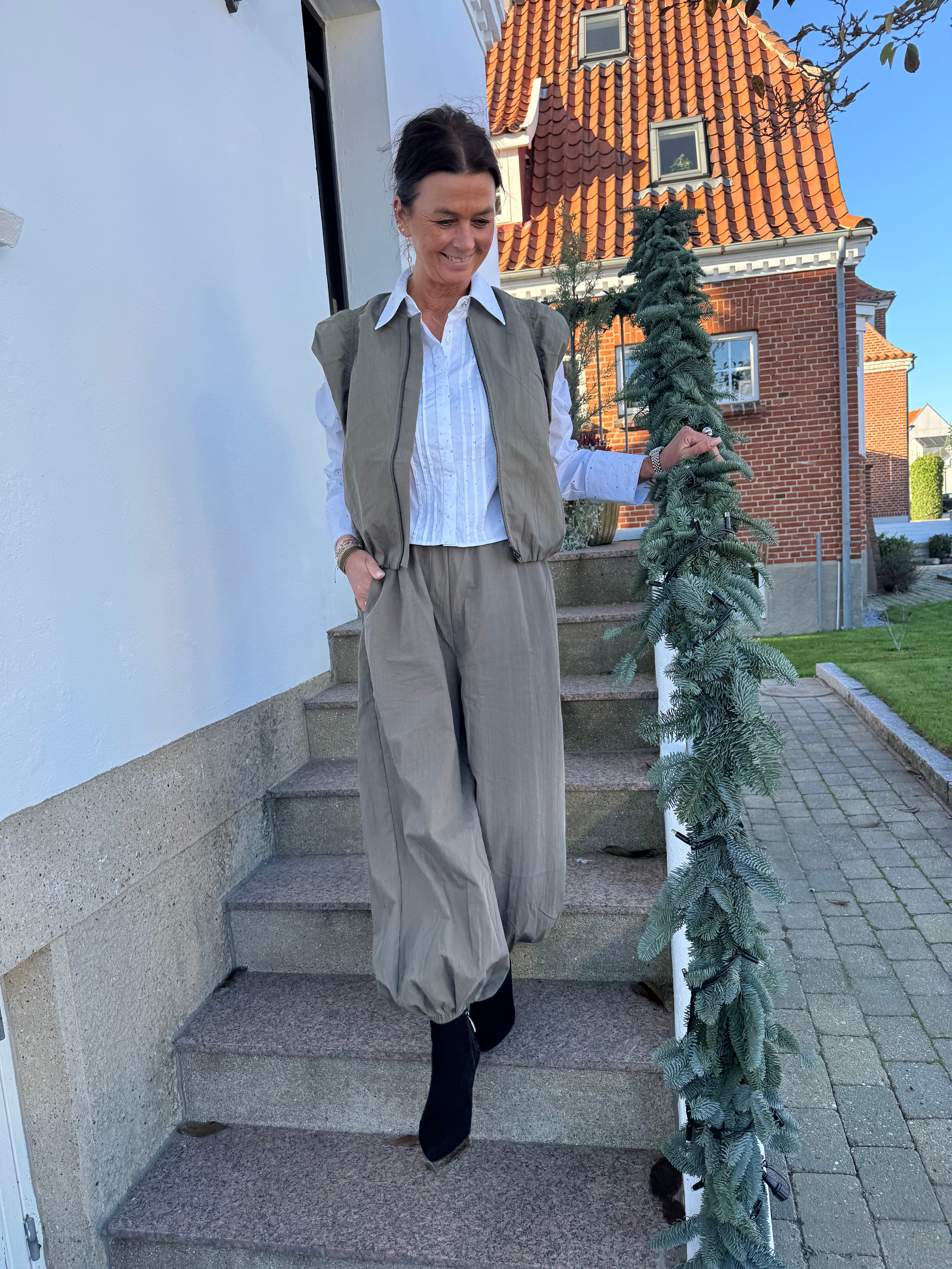 Co´Couture Bukser - AcasiaCC Ballon Bukser i Army