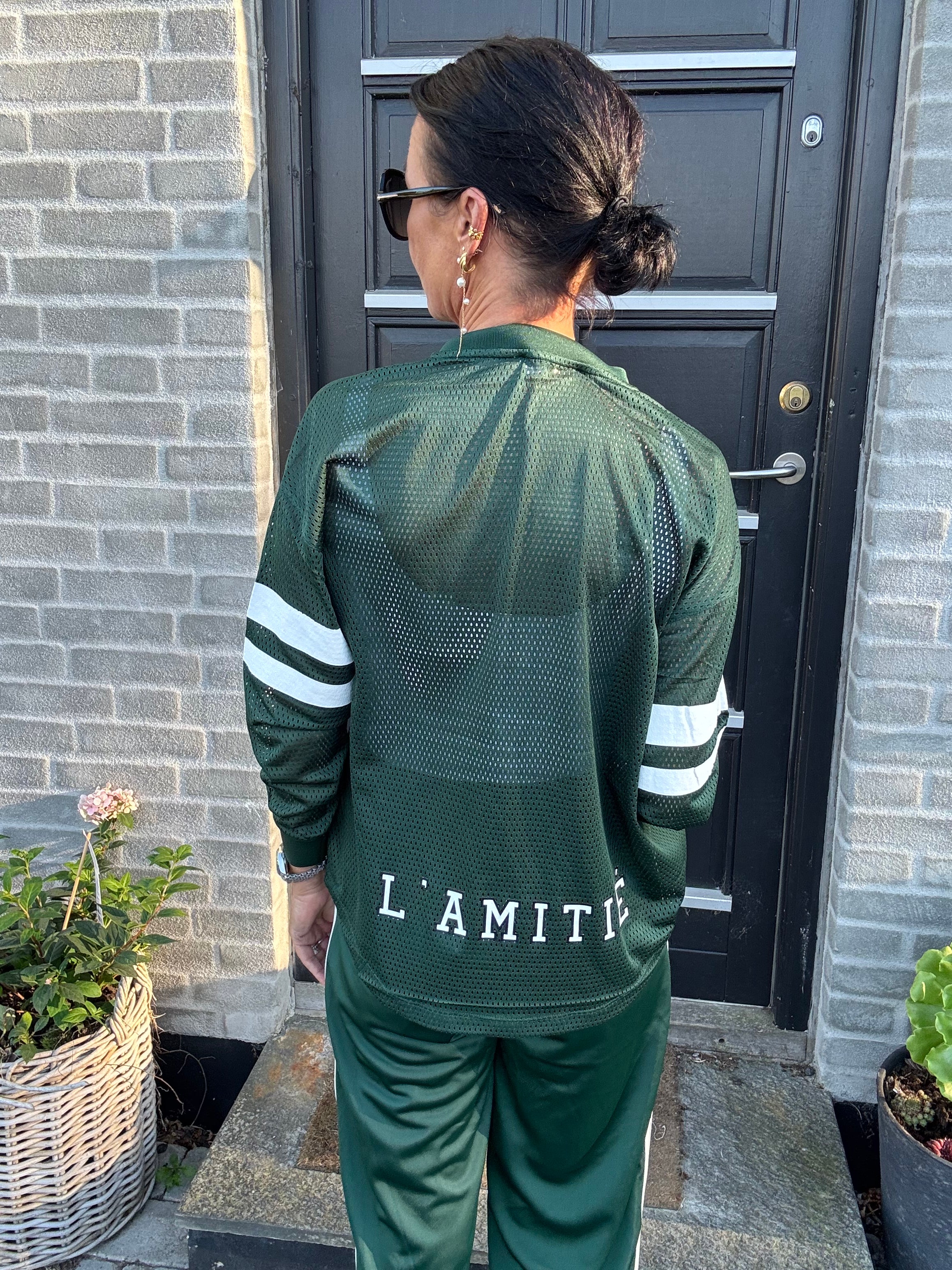 Haute L´amitié Bluse - Drift Number LS Bluse i Sporty Green