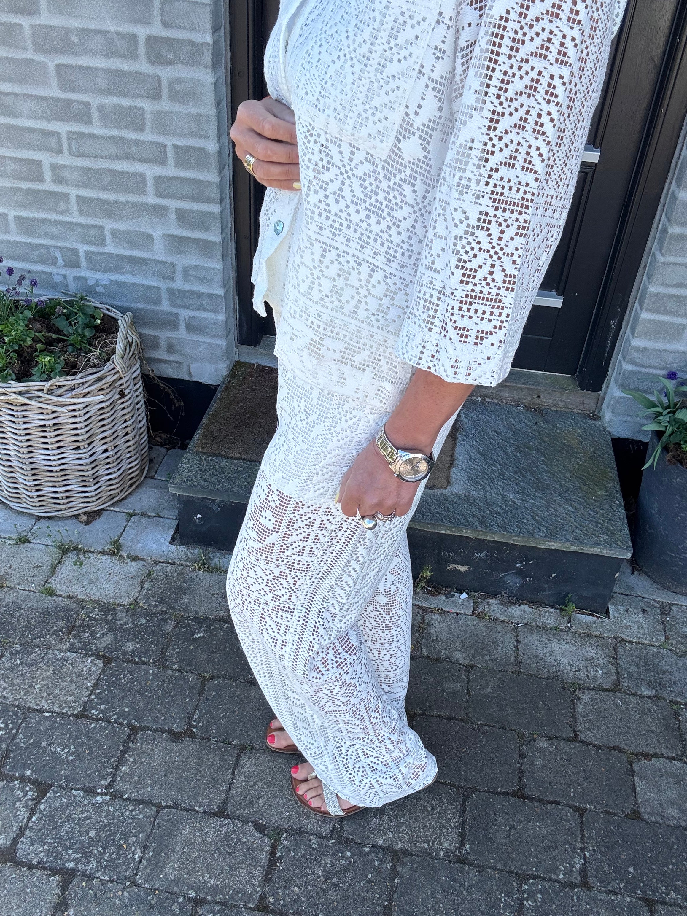 Nümph Bukser - NuWicki Bukser i Cloud Dancer