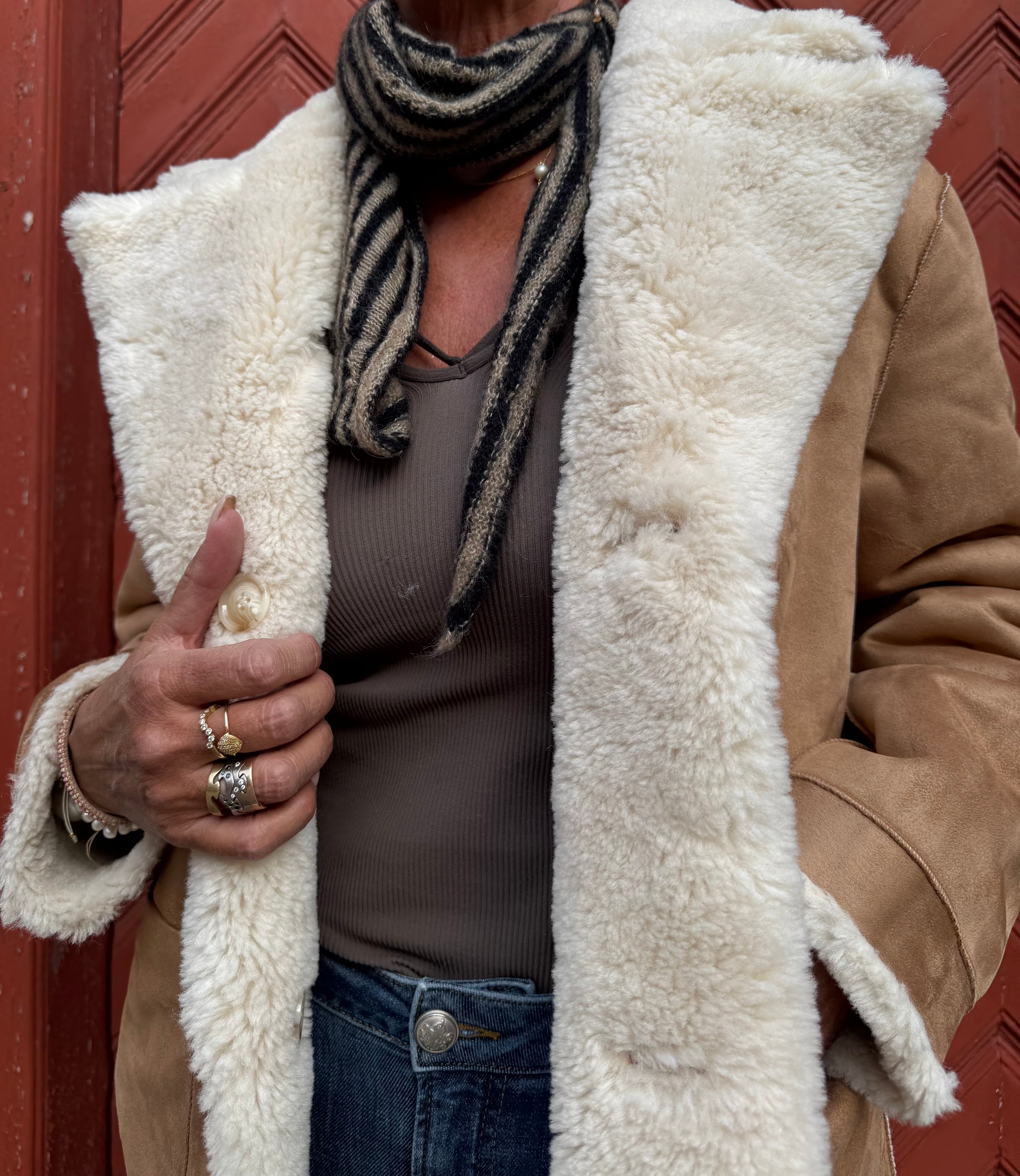 Nümph Jakke - NuElliot Vendbar Jakke i Cognac