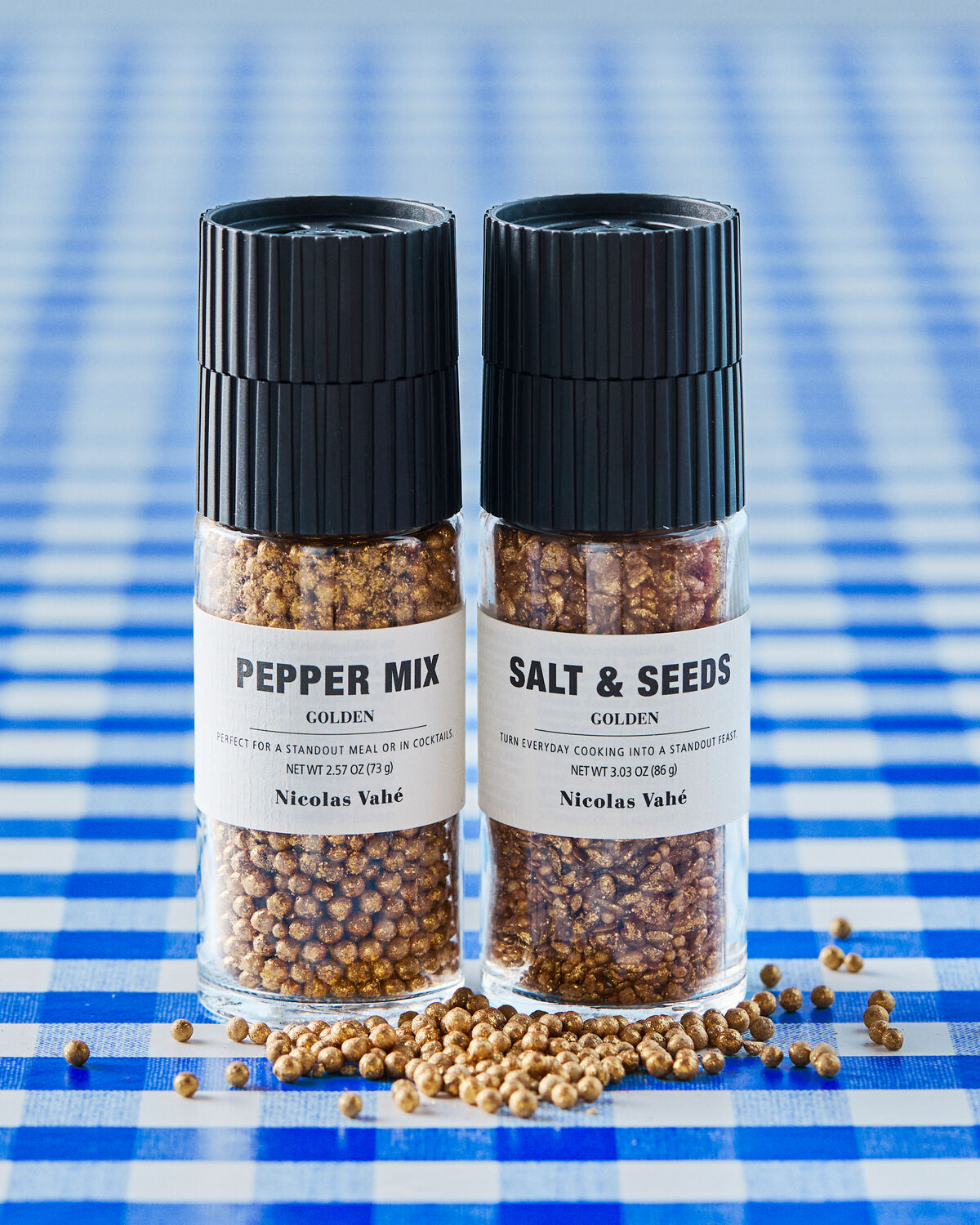 Nicolas Vahé Gaveæske - Gaveæske Salt & Peber Med Guld