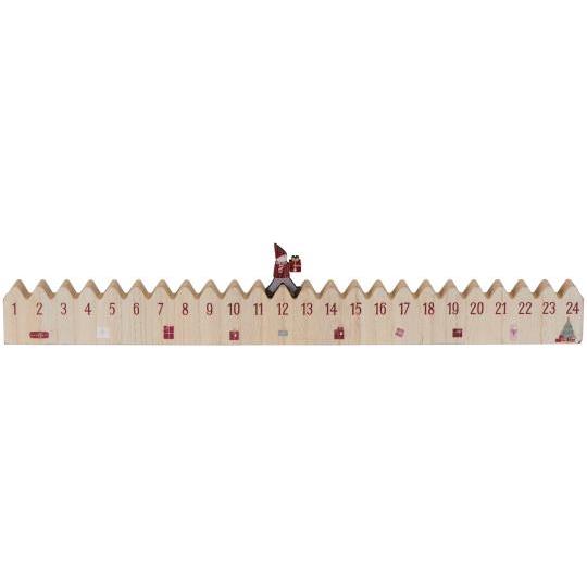 IB Laursen Julekalender - 92300-00 Julekalender 1-24 Med Nisse Med Julegave
