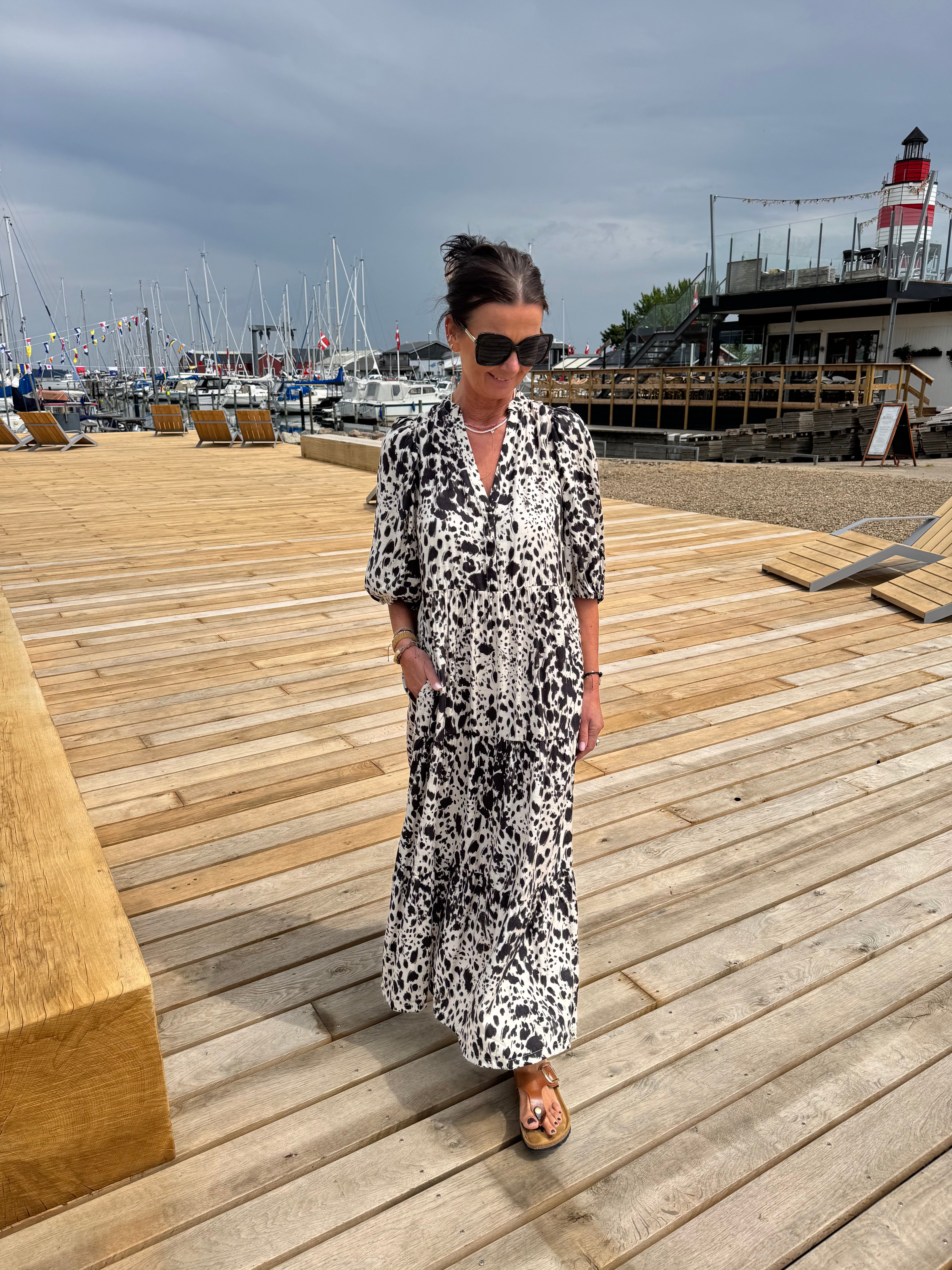 Co´Couture Kjole - MaxonCC Floor Kjole i Bone