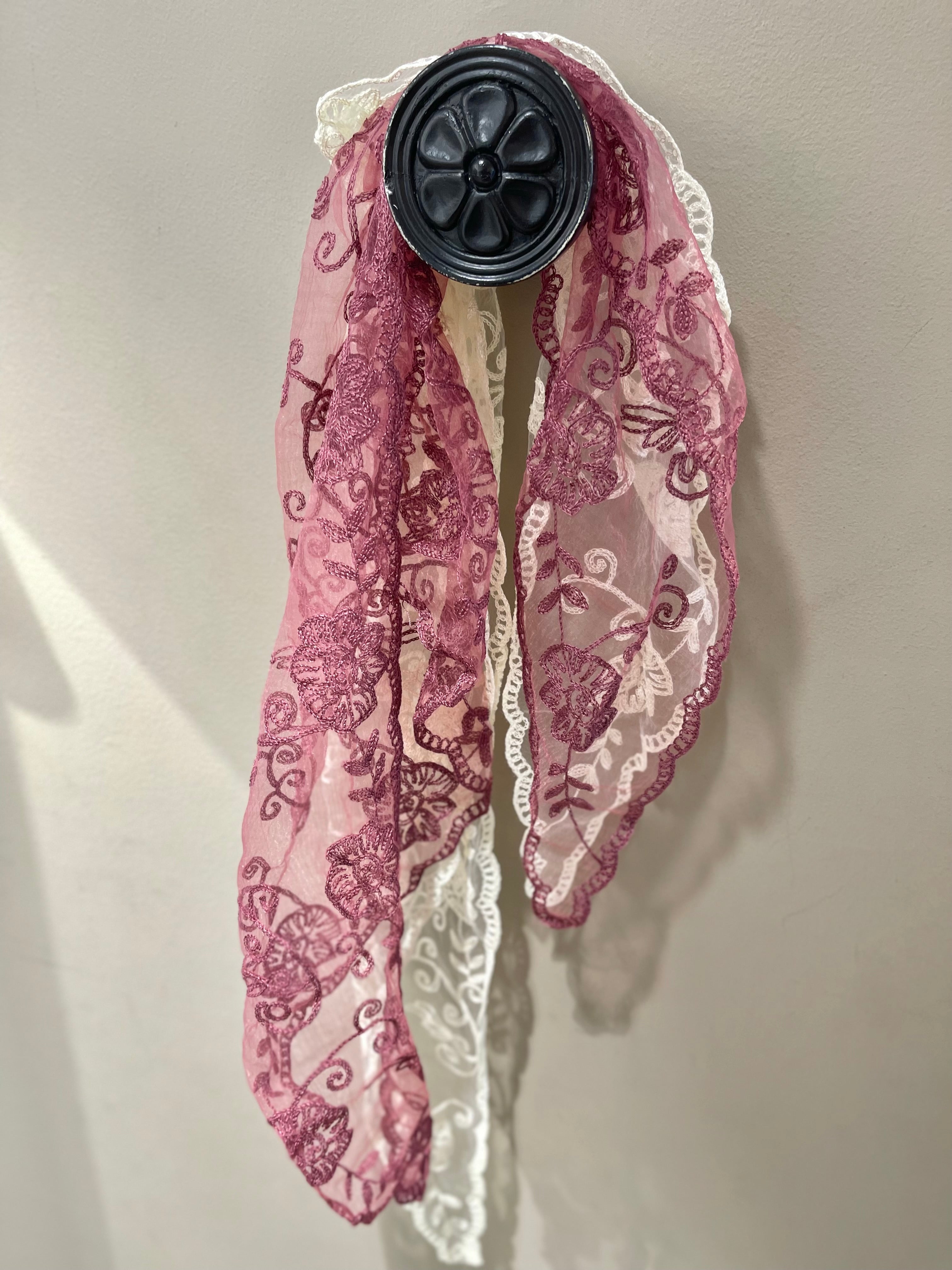 Coster Copenhagen Tørklæde - Blonde Tørklæder i Box af 2 Creme & Burgundy