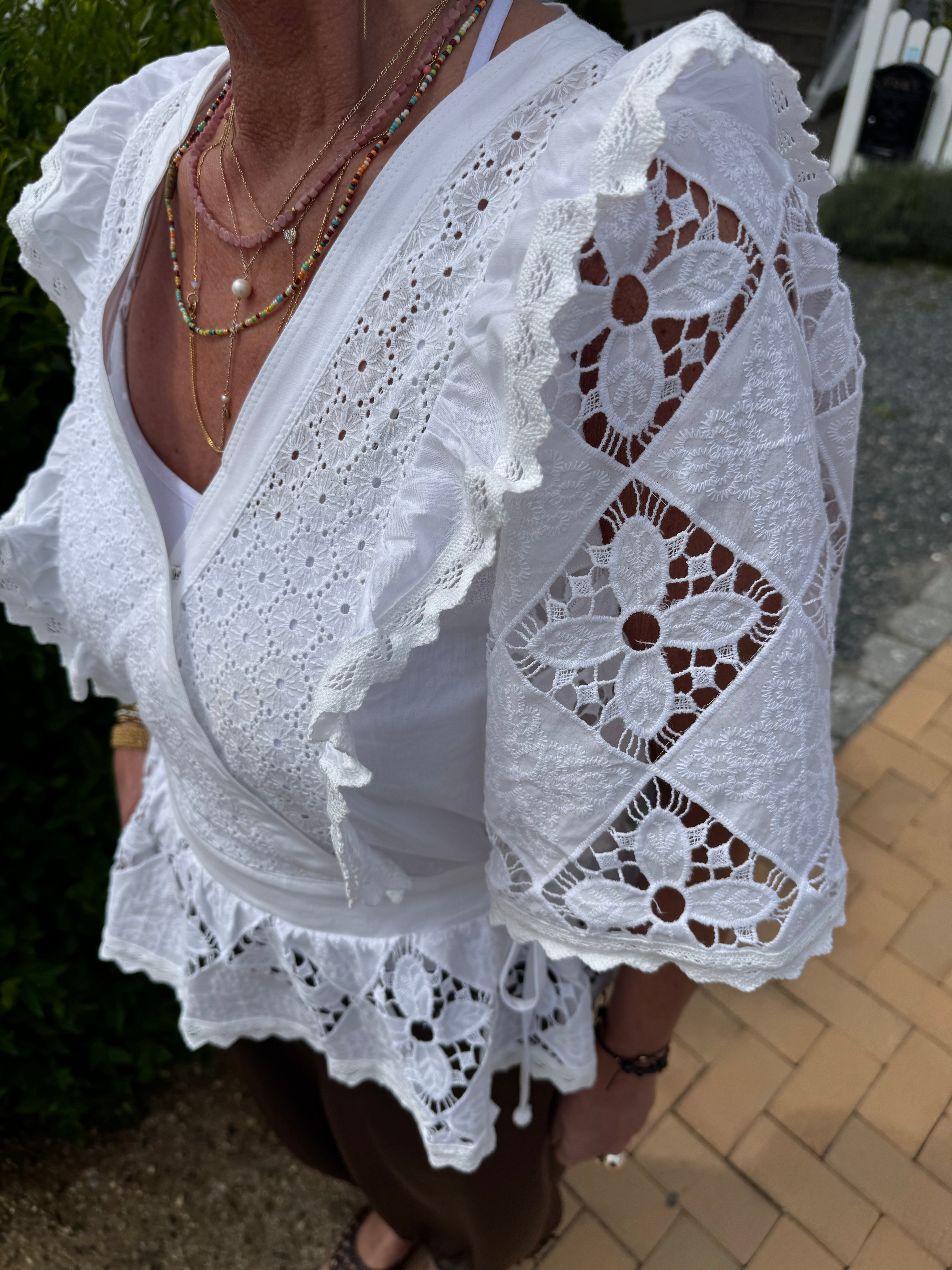 Gossia Bluse - LanaGO Bluse i Hvid