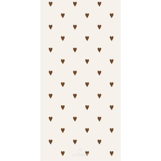 IB Laursen Servietter - Servietter Brune Hjerter