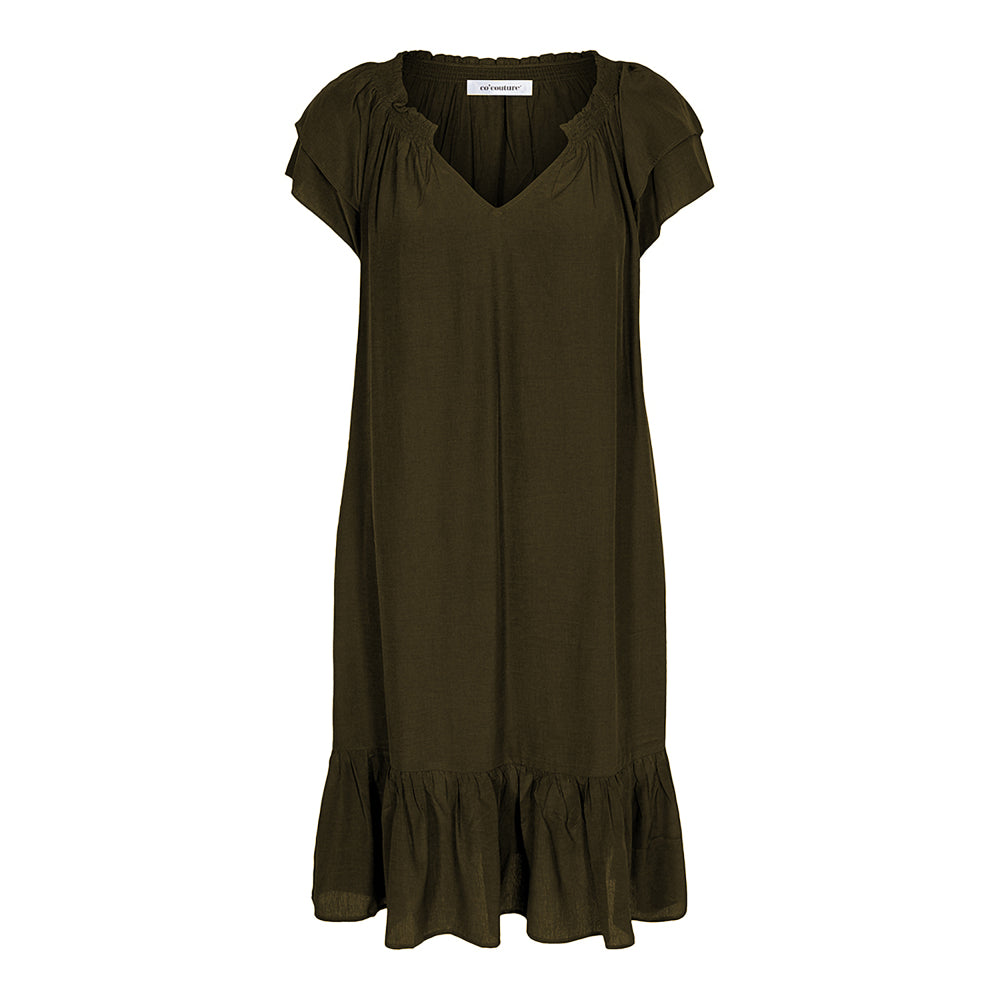 Co´Couture Kjole - SunriseCC Crop Kjole i Mocca