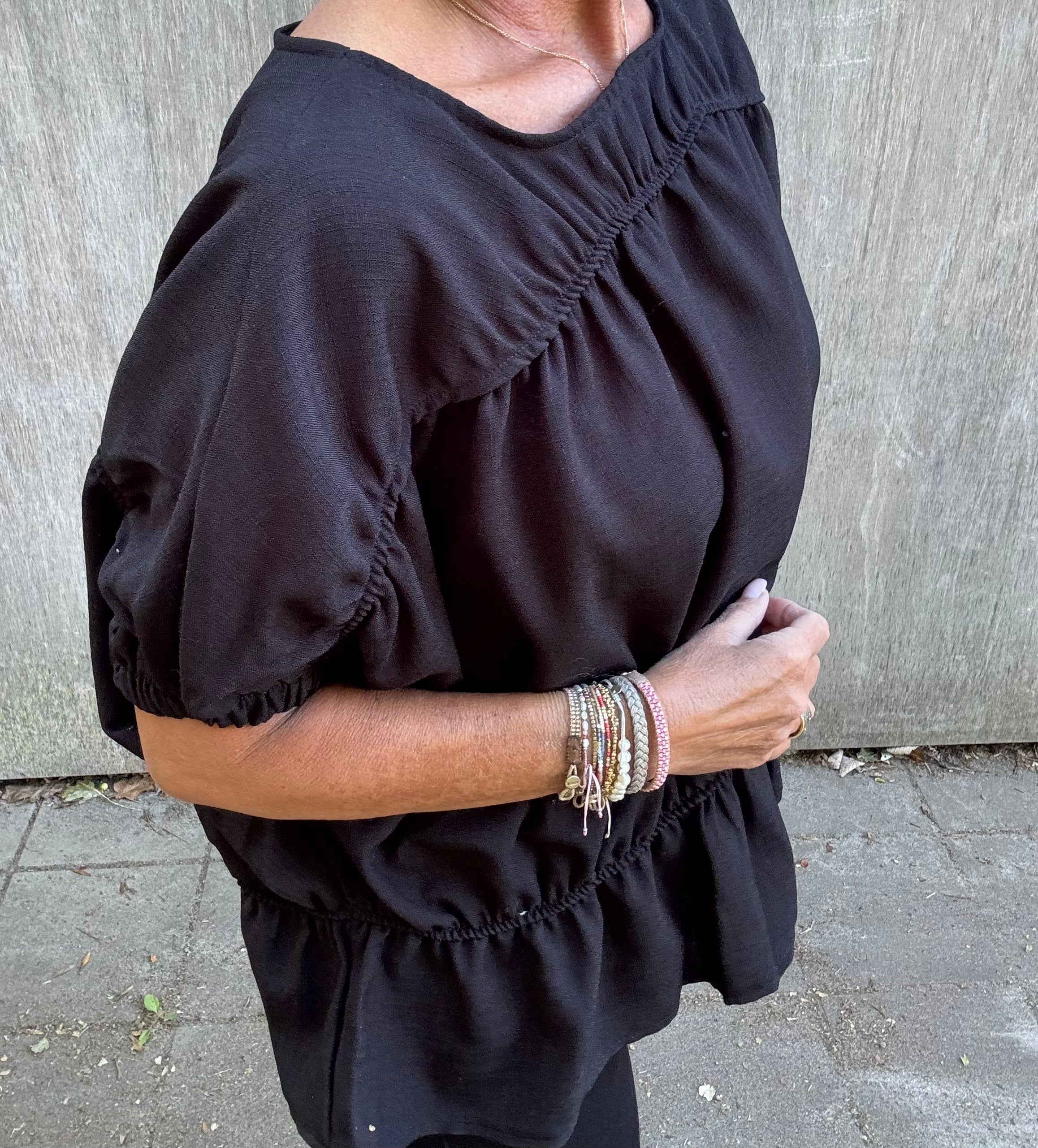 MARTA du château Bluse - MdcSaffron Bluse i Nero Sort