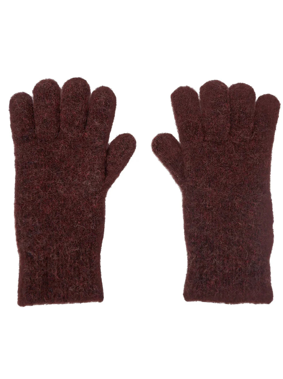 Black Colour Handsker - BcGinger Strik Handsker i Mocca