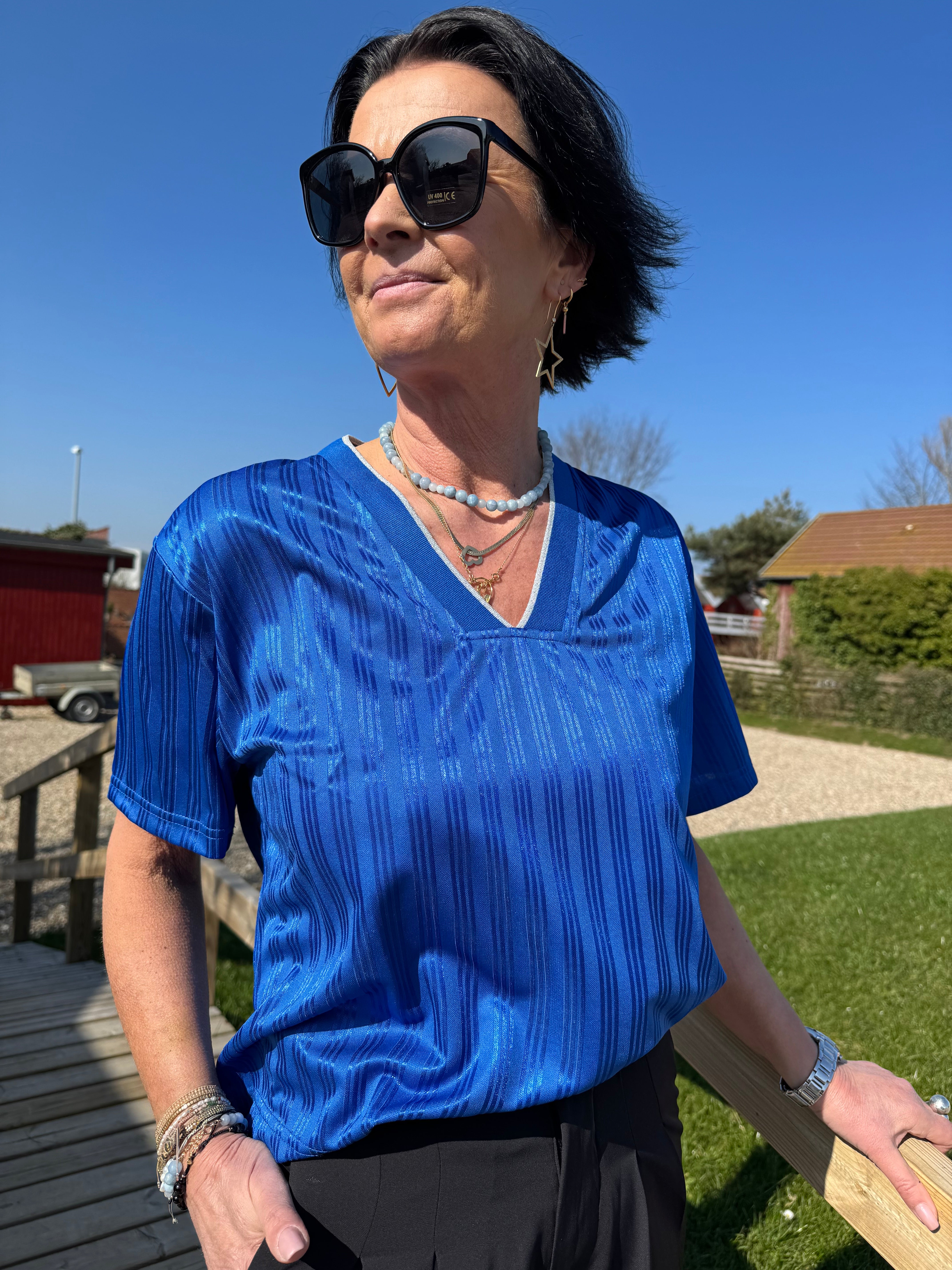 Gossia T-shirt - TiraGO T-shirt i Blå