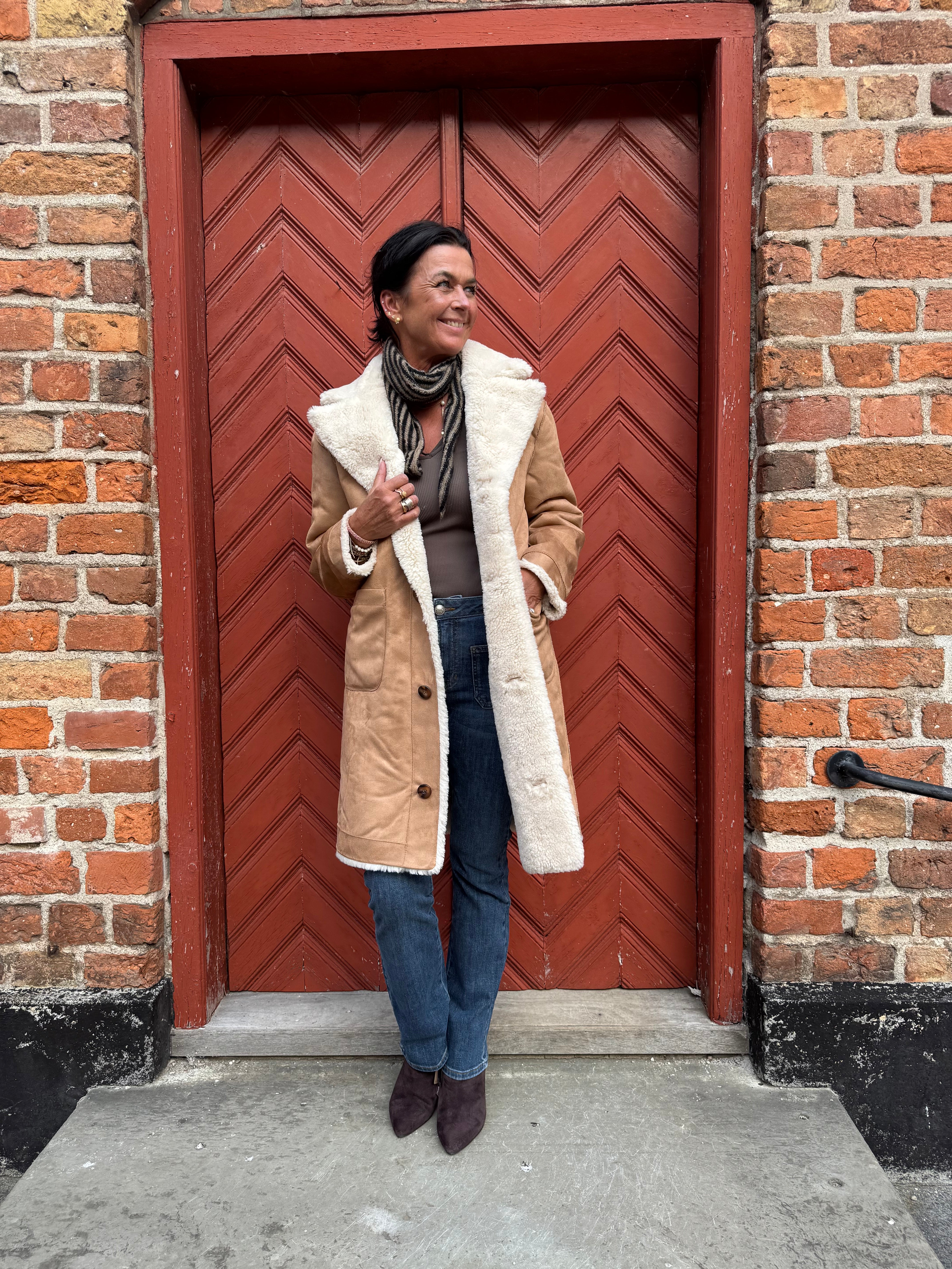 Nümph Jakke - NuElliot Vendbar Jakke i Cognac