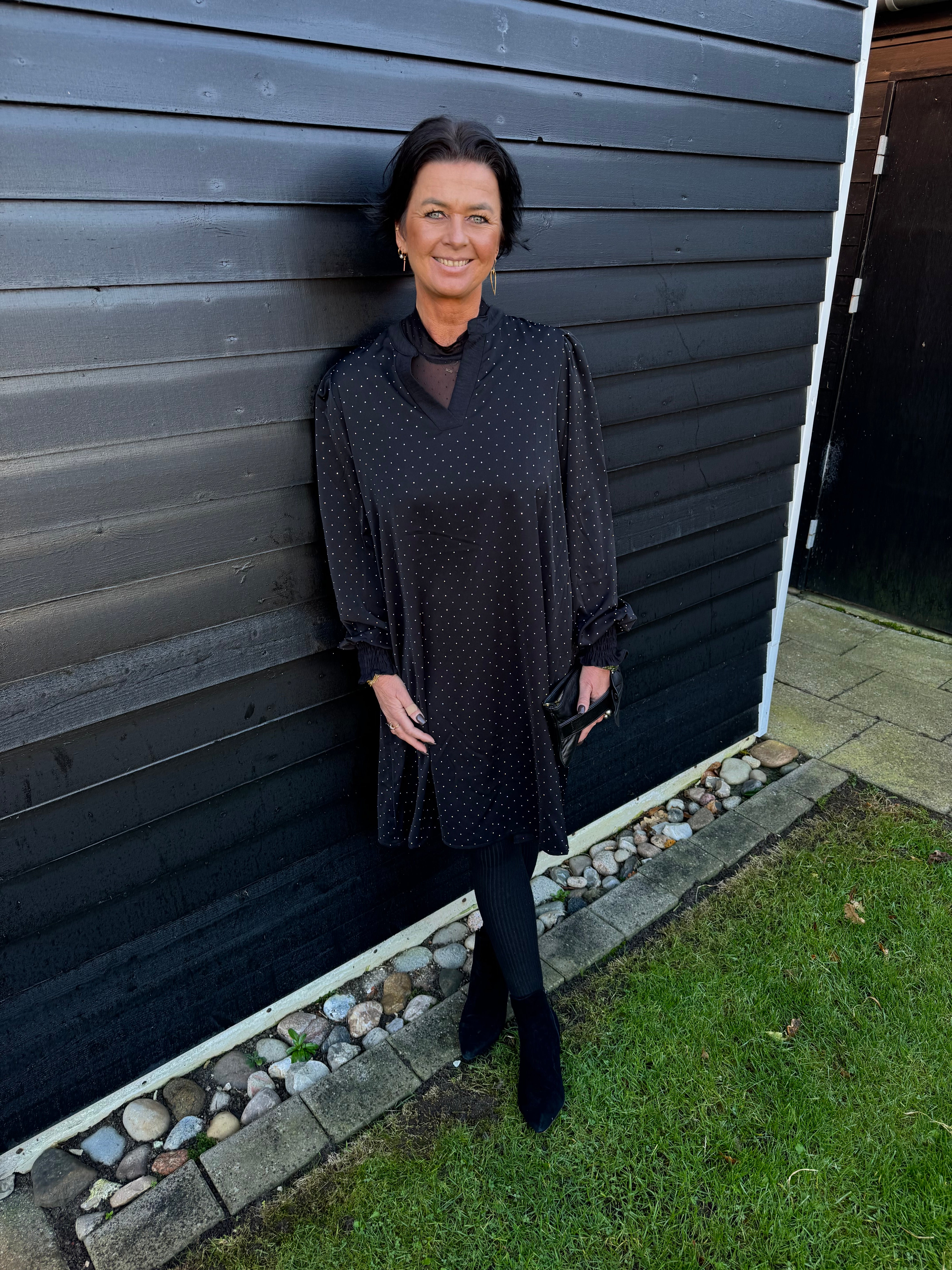 MARTA du château Kjole - MdcCendrine Kjole i Sort Med Similisten