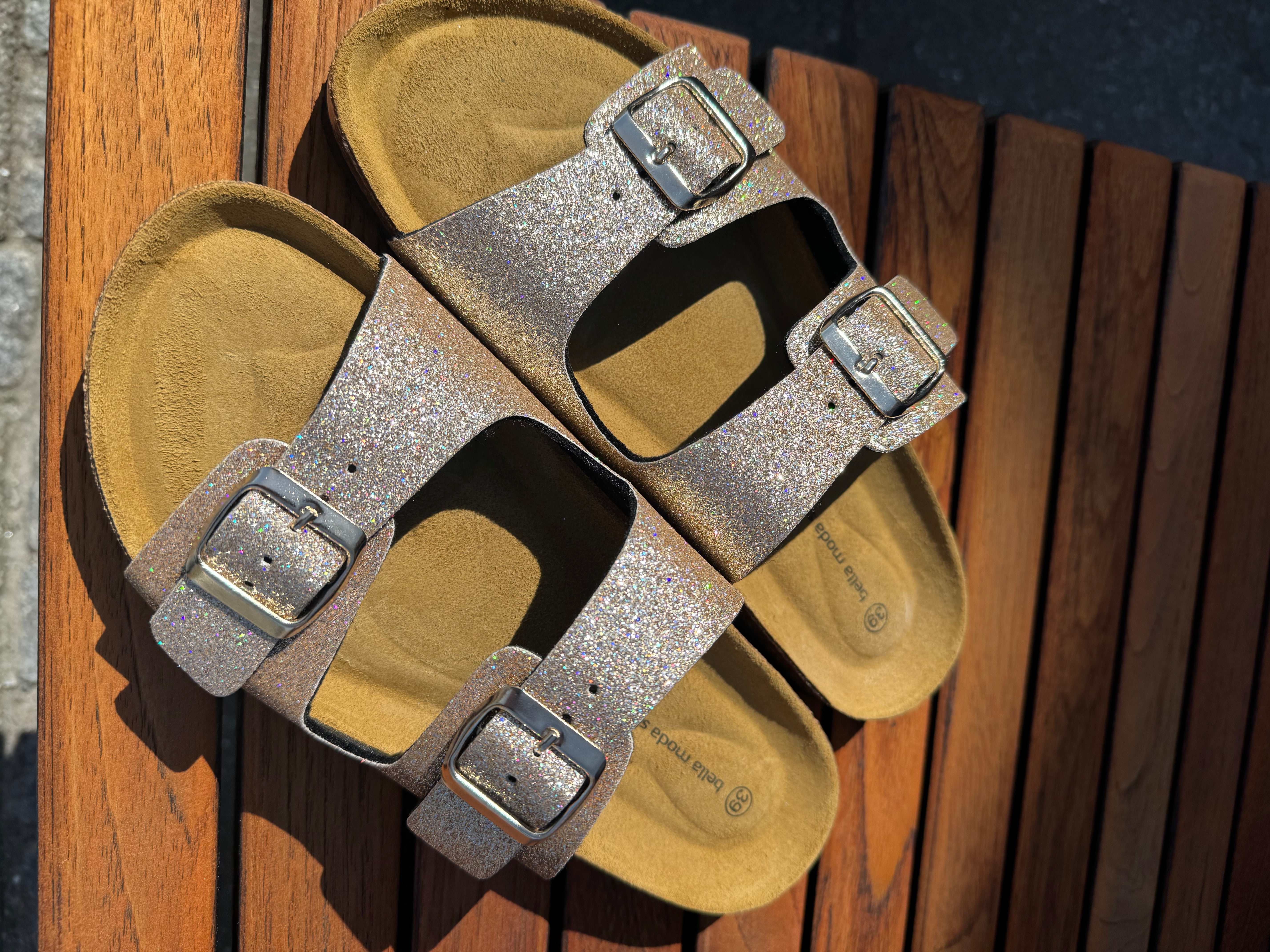 Bella Moda Sandal - BM12 25628P Sandal i Princes Glitter Nude