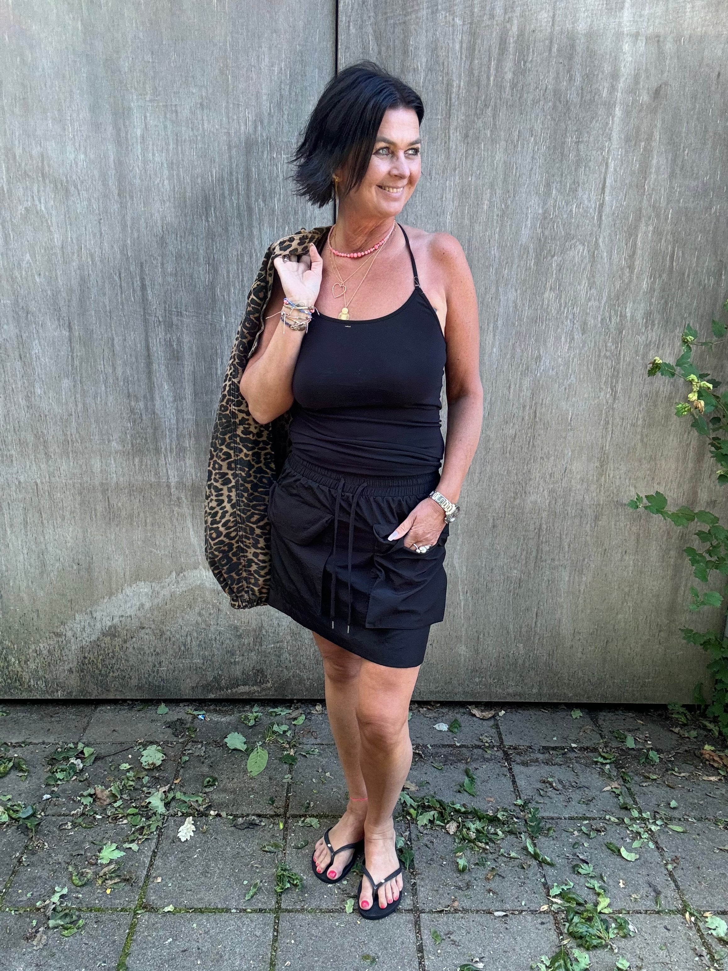 Tim & Simonsen Top - Rosie Top i Nero Sort