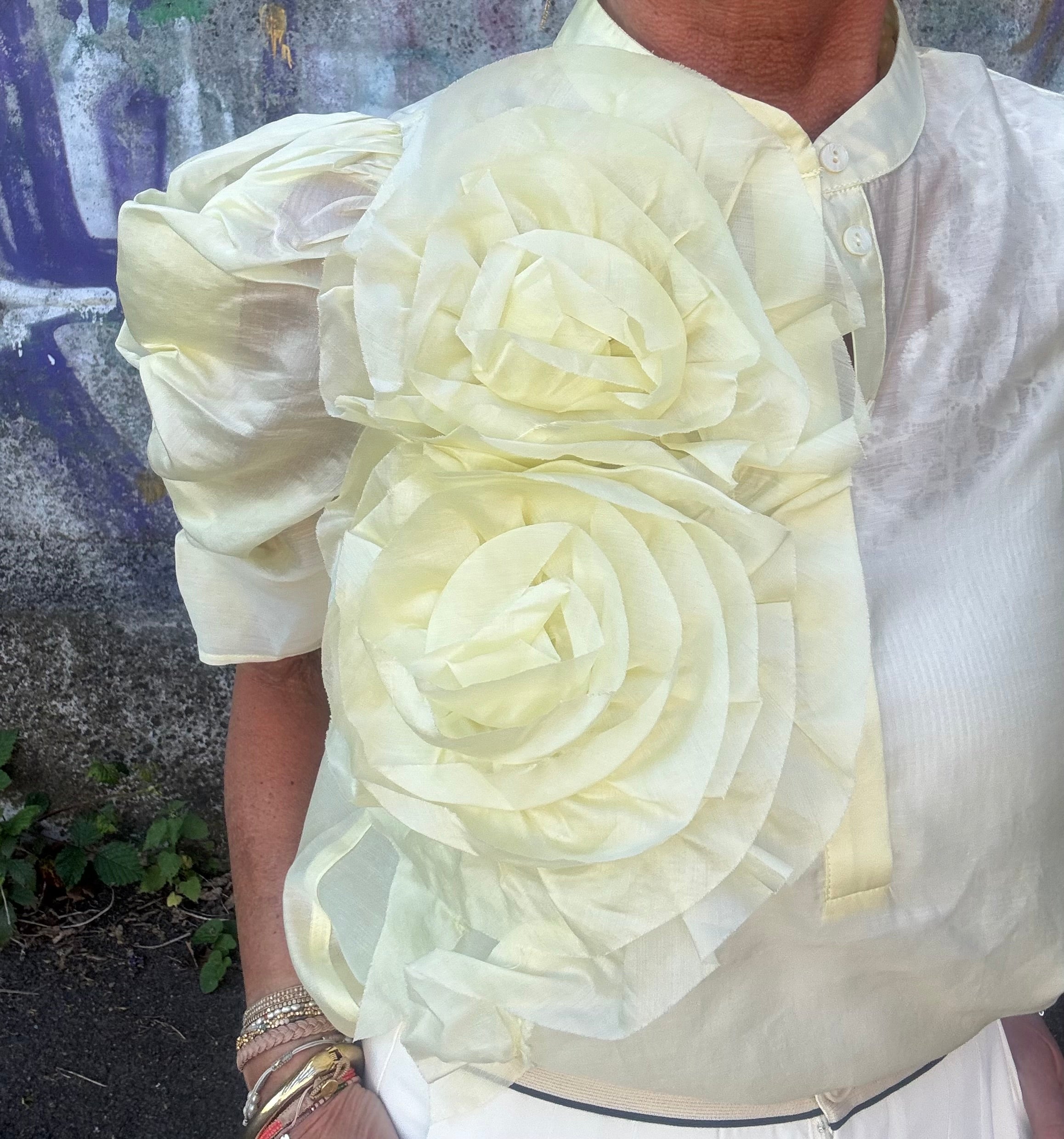 Gossia Bluse - AnnsofiGO Bluse i Dust Yellow