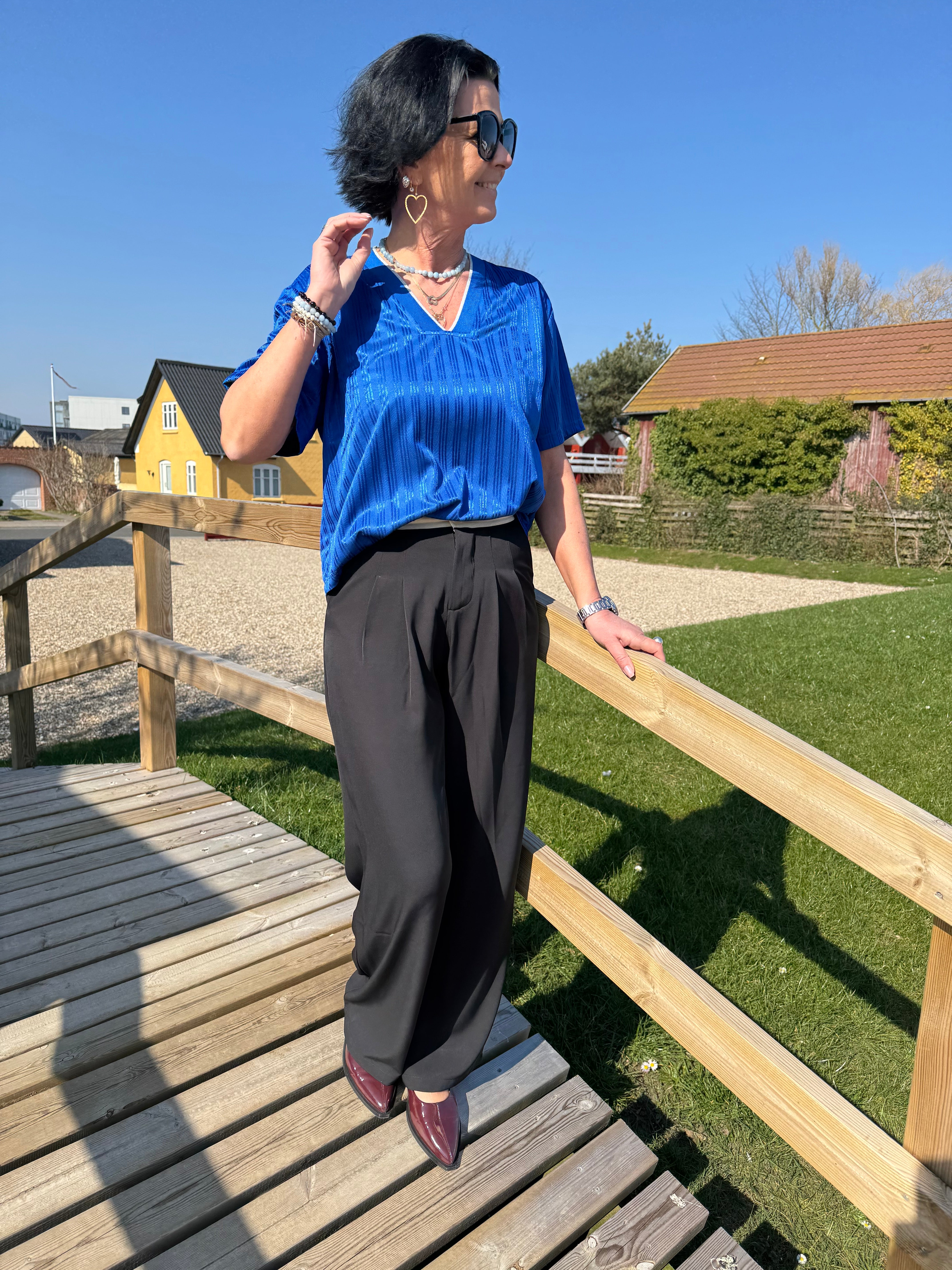 Gossia T-shirt - TiraGO T-shirt i Blå