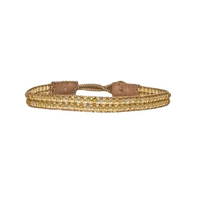 IBU Jewels Armbånd - AL38 Cap Lise Armbånd i Citrine