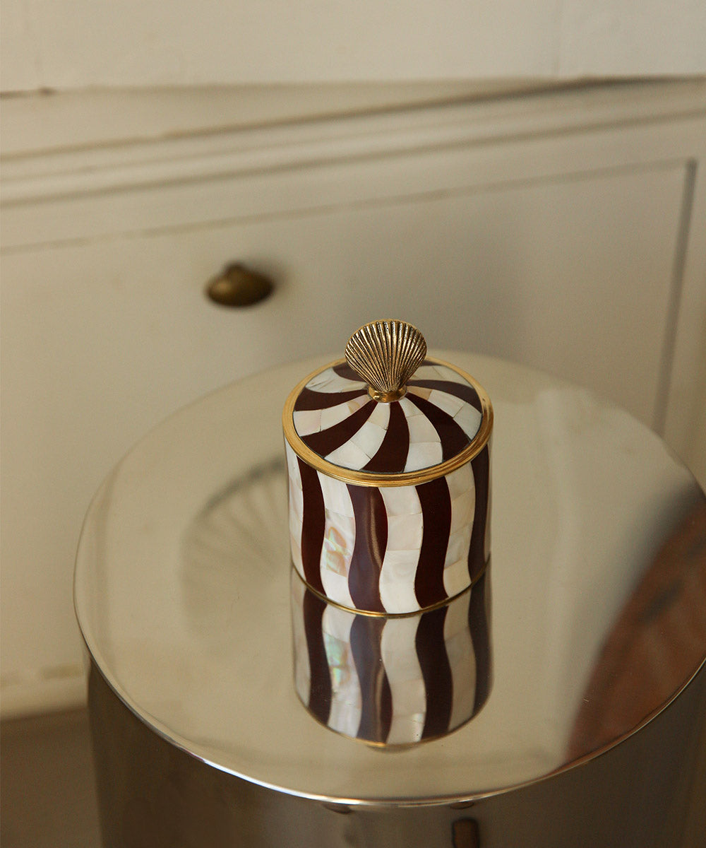 Doing Goods Box - Abby Shell Circus Box Large i Burgundy