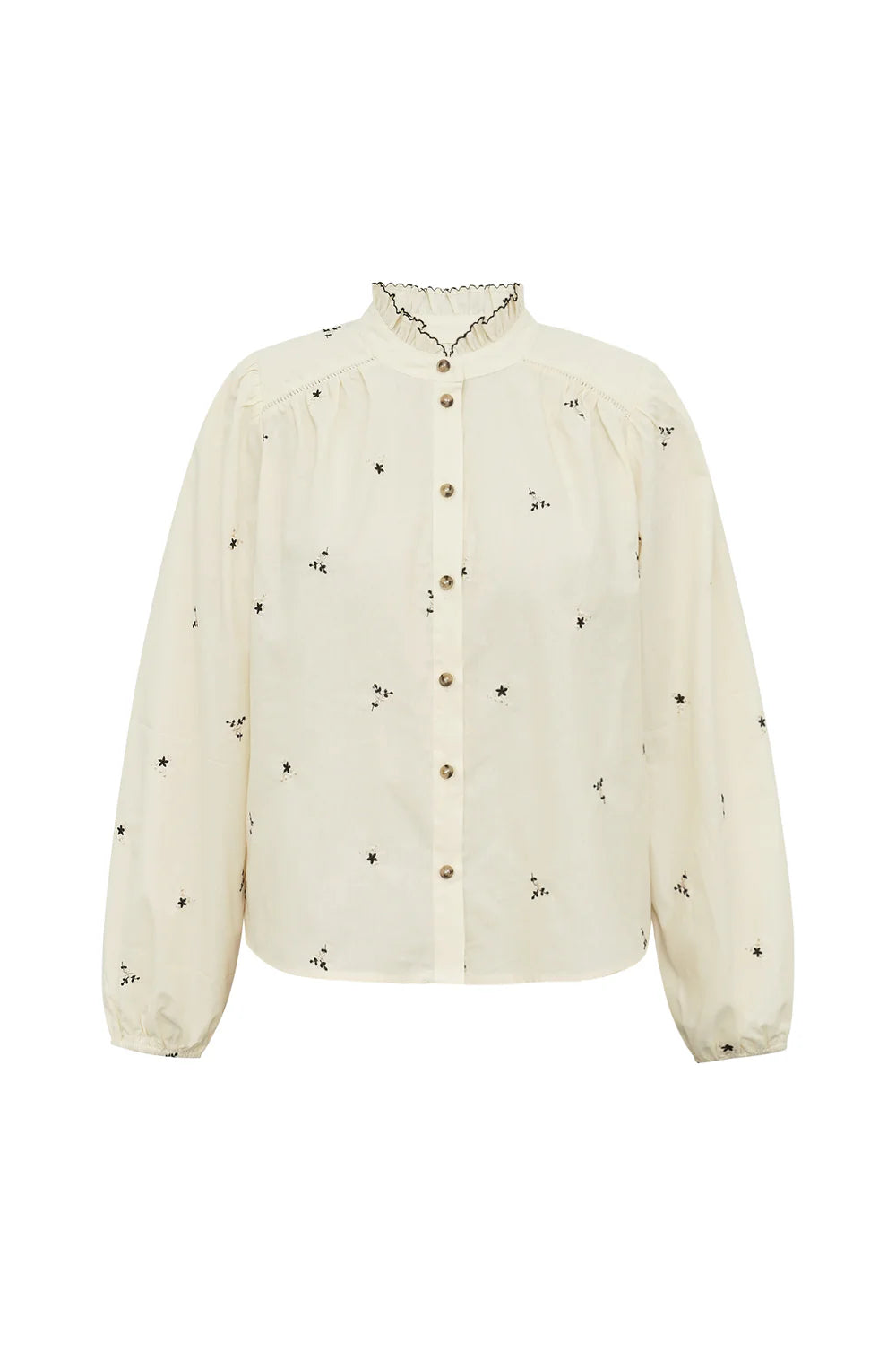 Lollys Laundry Skjorte - AlessandraLL Skjoret i Flower Print