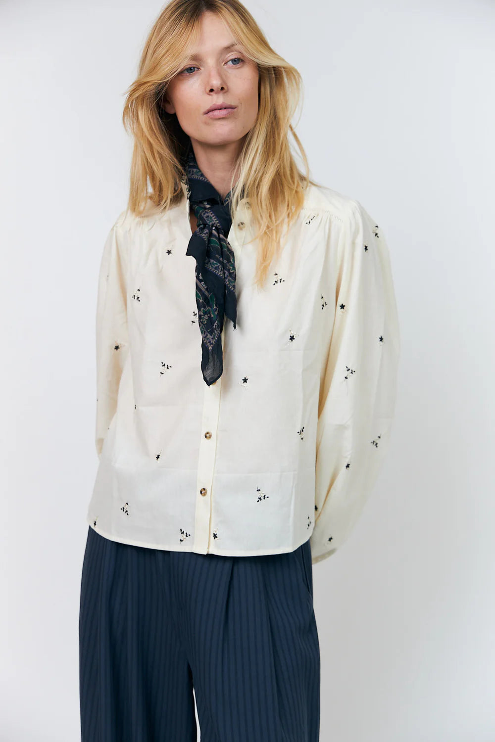 Lollys Laundry Skjorte - AlessandraLL Skjoret i Flower Print