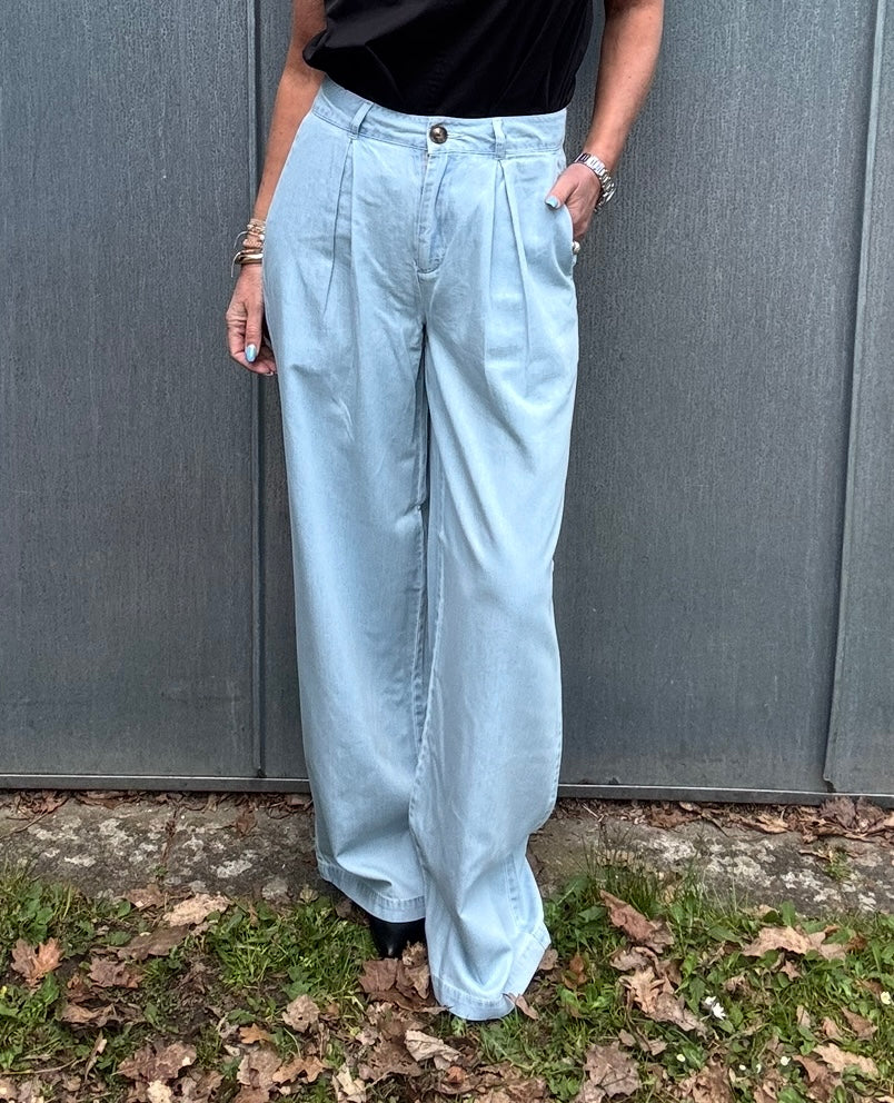 Pieszak Bukser - PD-Drew Denim Bukser i Lys Denim Blue