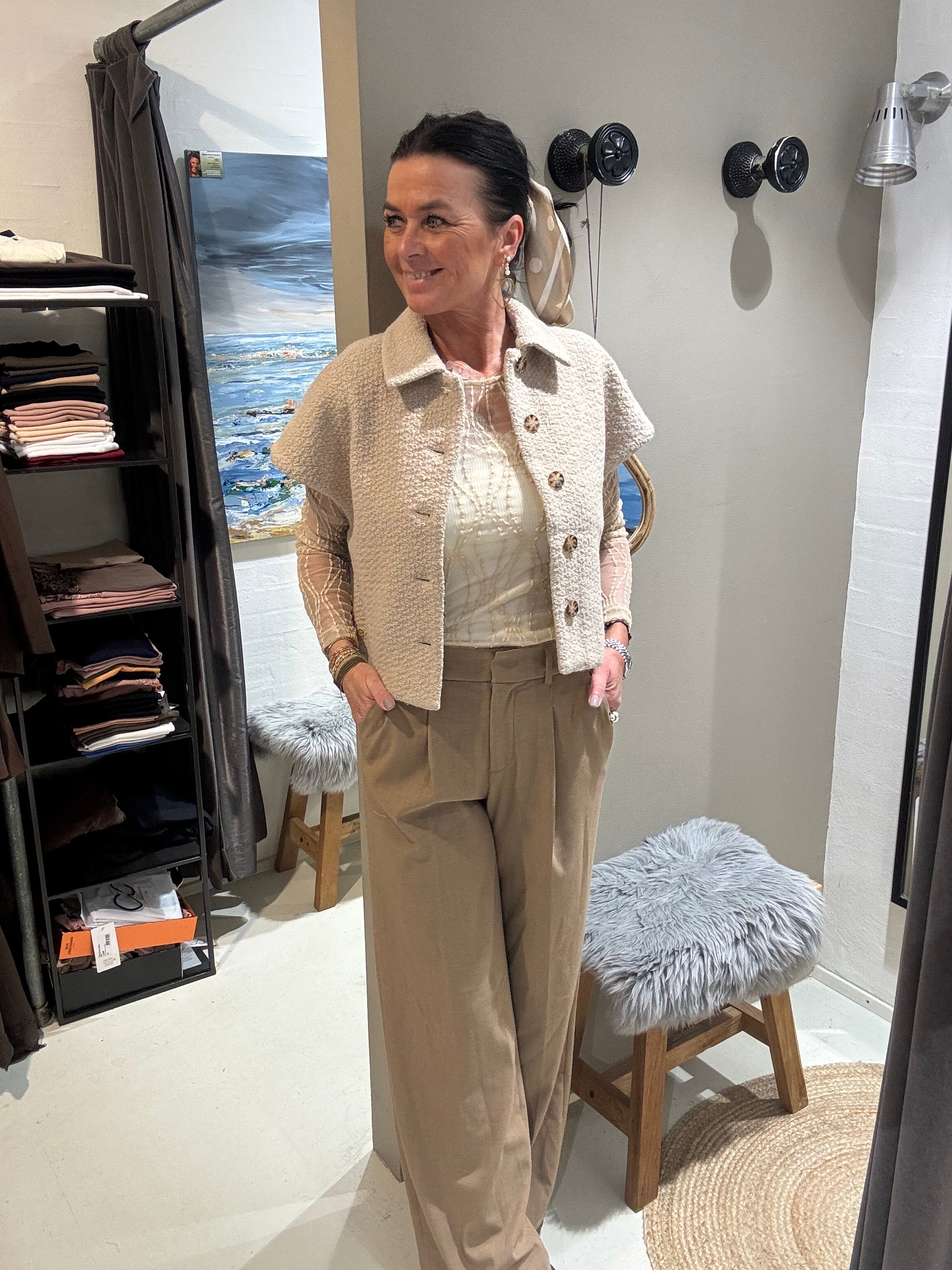 PBO Vest - PboTona Vest i Light Sand