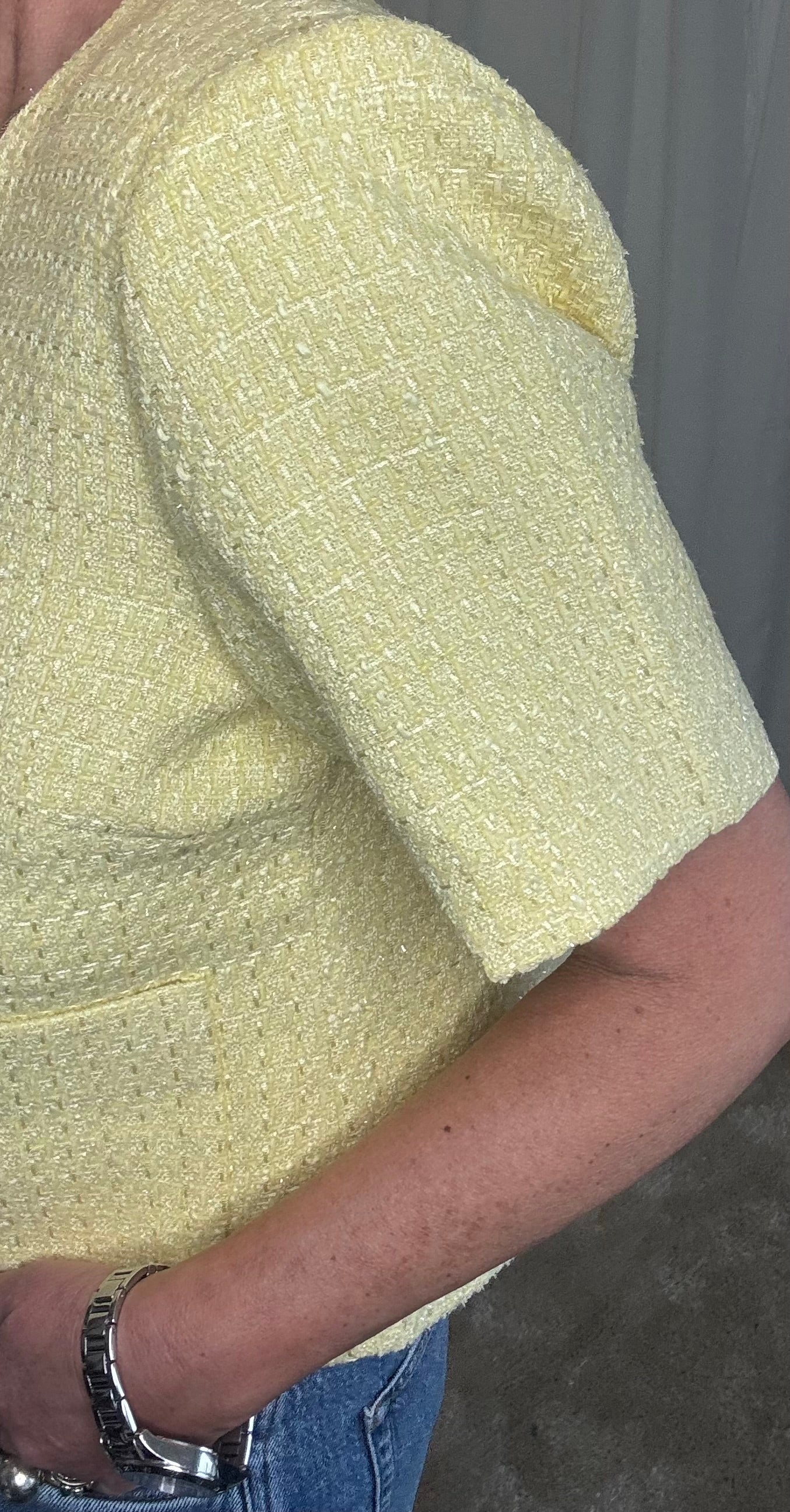 Nümph Blazer - NuIndia Ss Blazer i Golden Haze Gul