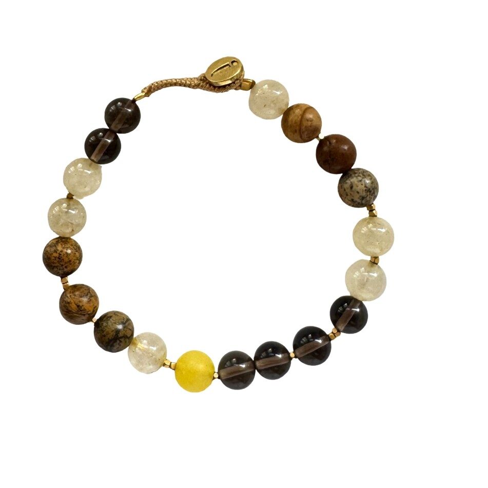 IBU Jewels Armbånd - Bob-L Big Bo Mixed Armbånd i Smoky