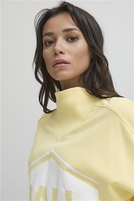 BALL Original Sweat - BaFossati High Collar Sweat i Gul